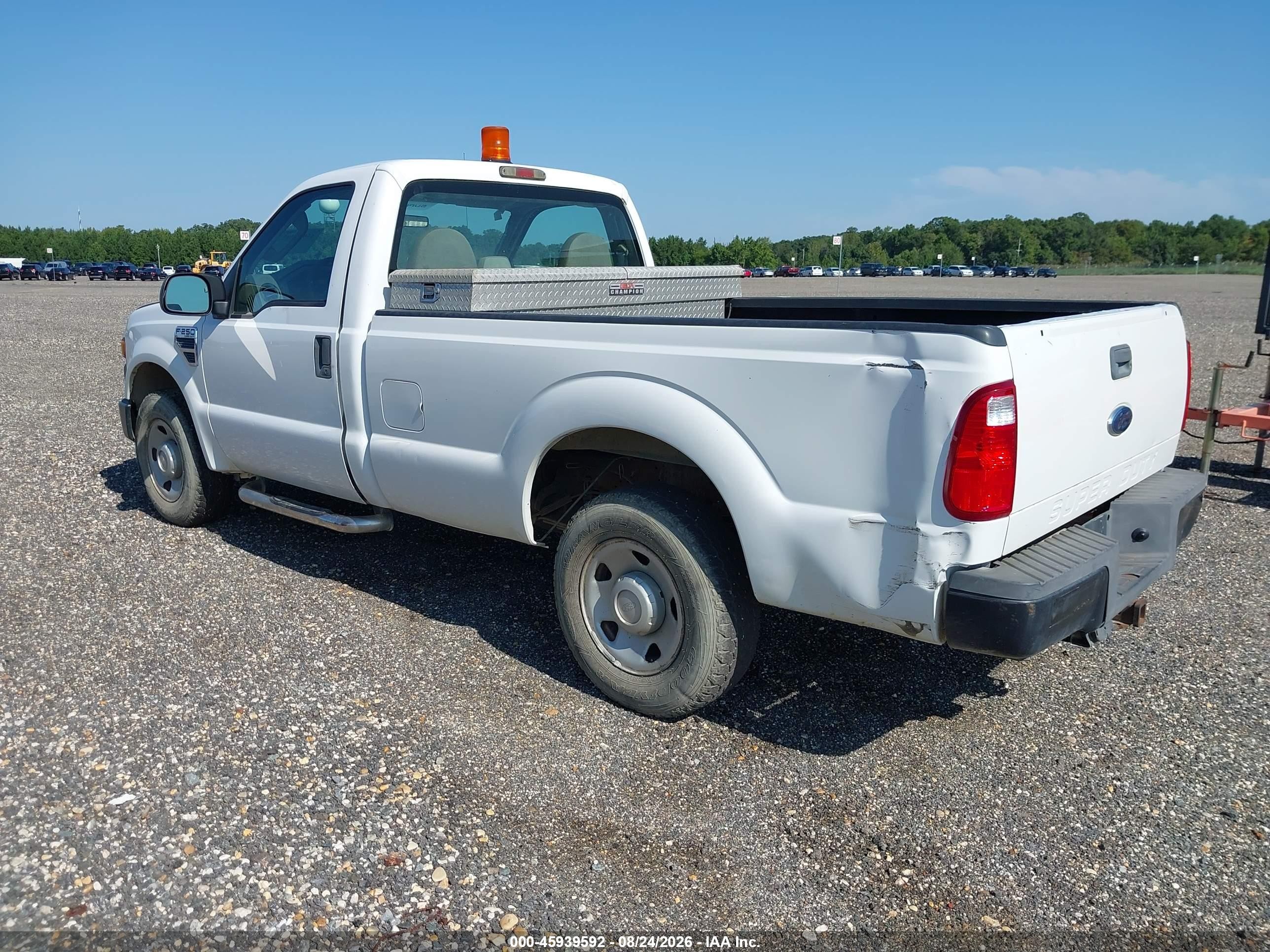 2008 Ford Super Duty F-250 Srw Xl/xlt White vin: 1FTNF20568ED27948
