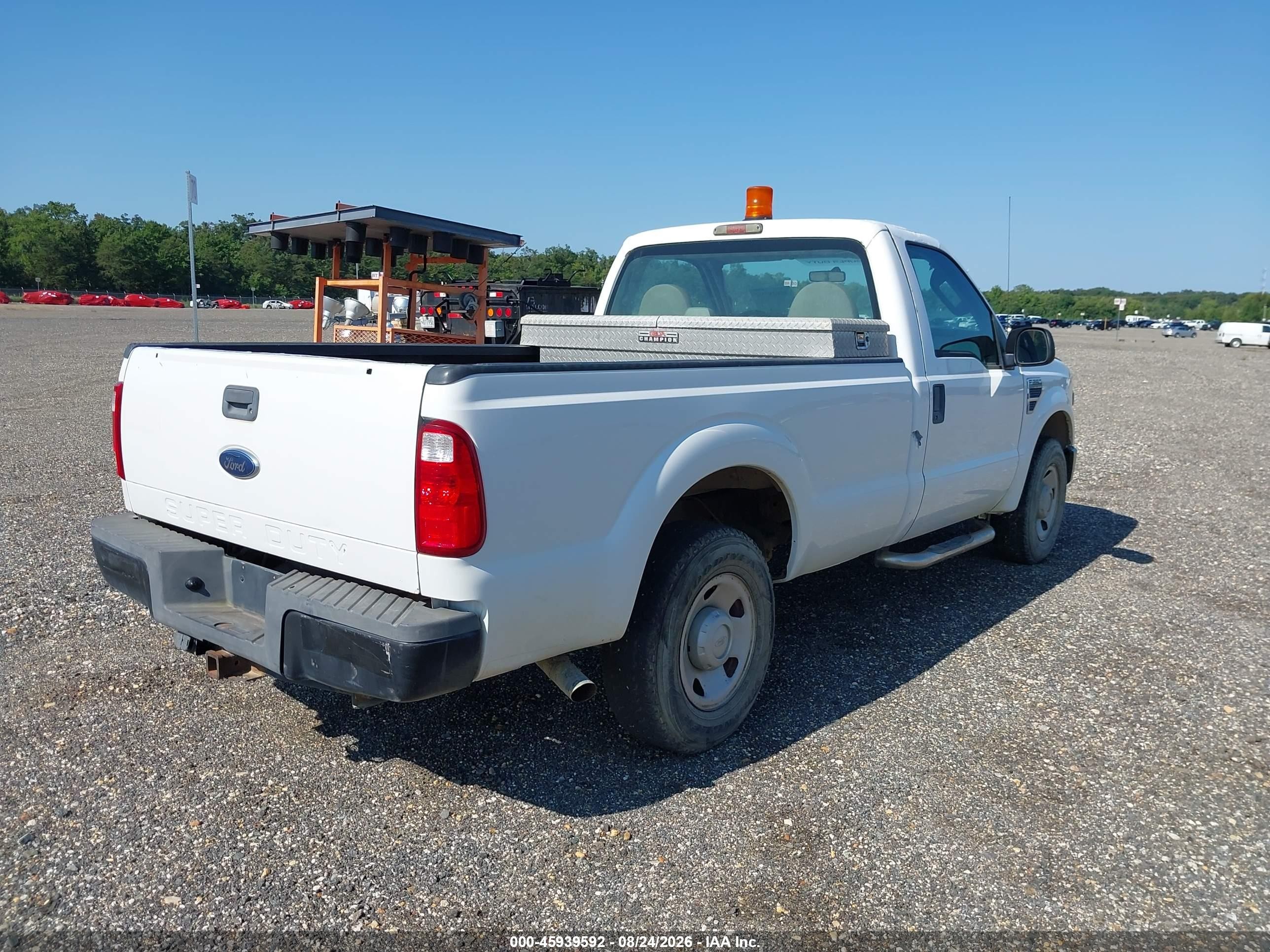 2008 Ford Super Duty F-250 Srw Xl/xlt White vin: 1FTNF20568ED27948