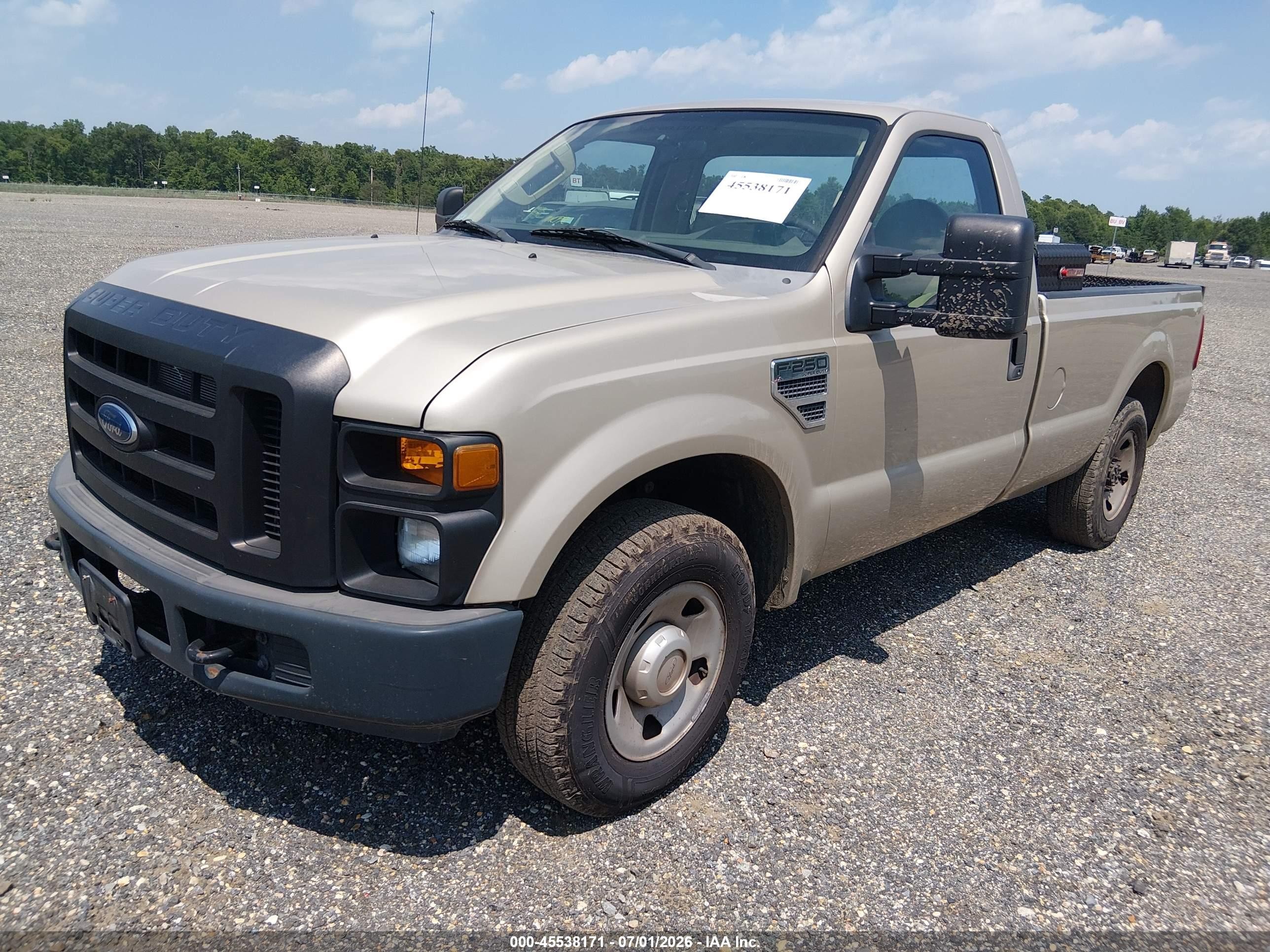 2009 Ford Super Duty F-250 Srw Xl/xlt Tan vin: 1FTNF20579EB08532