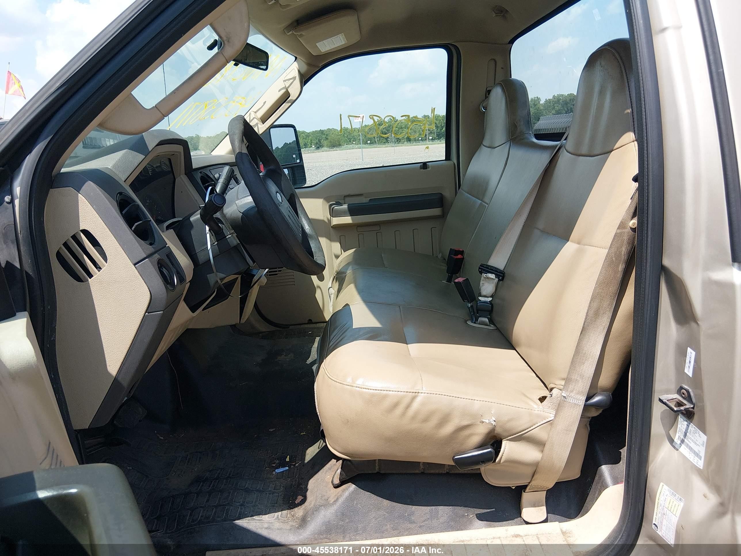 2009 Ford Super Duty F-250 Srw Xl/xlt Tan vin: 1FTNF20579EB08532