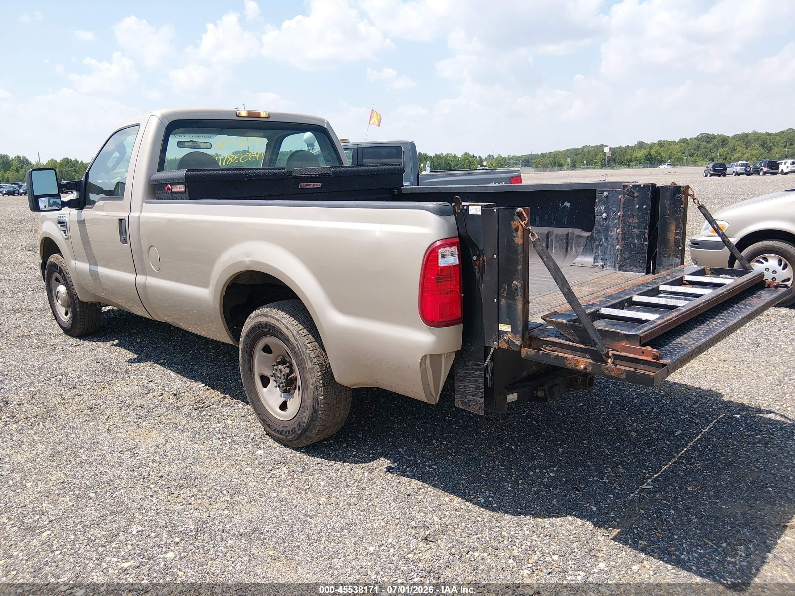 2009 Ford Super Duty F-250 Srw Xl/xlt Tan vin: 1FTNF20579EB08532