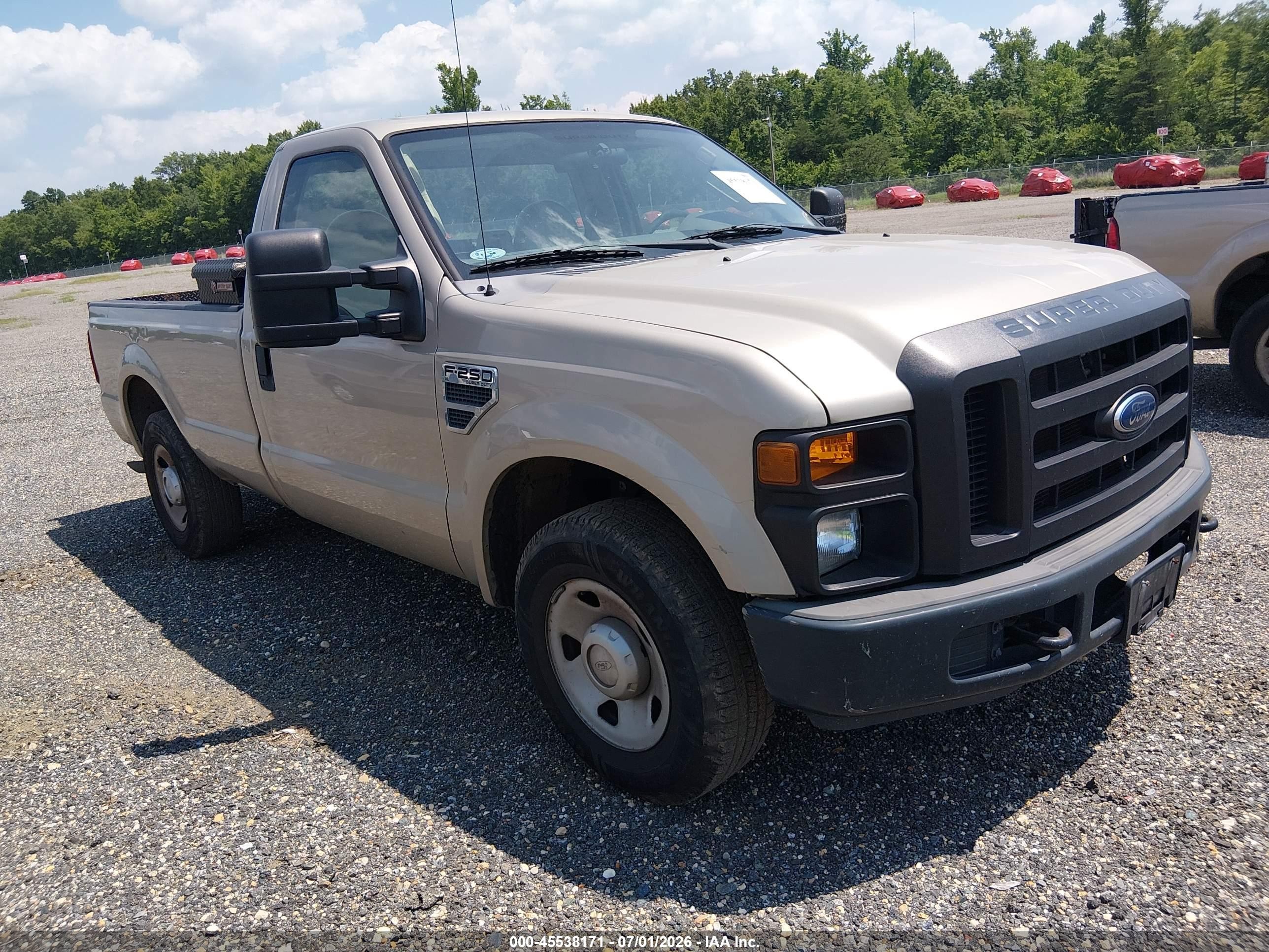 2009 Ford Super Duty F-250 Srw Xl/xlt Tan vin: 1FTNF20579EB08532