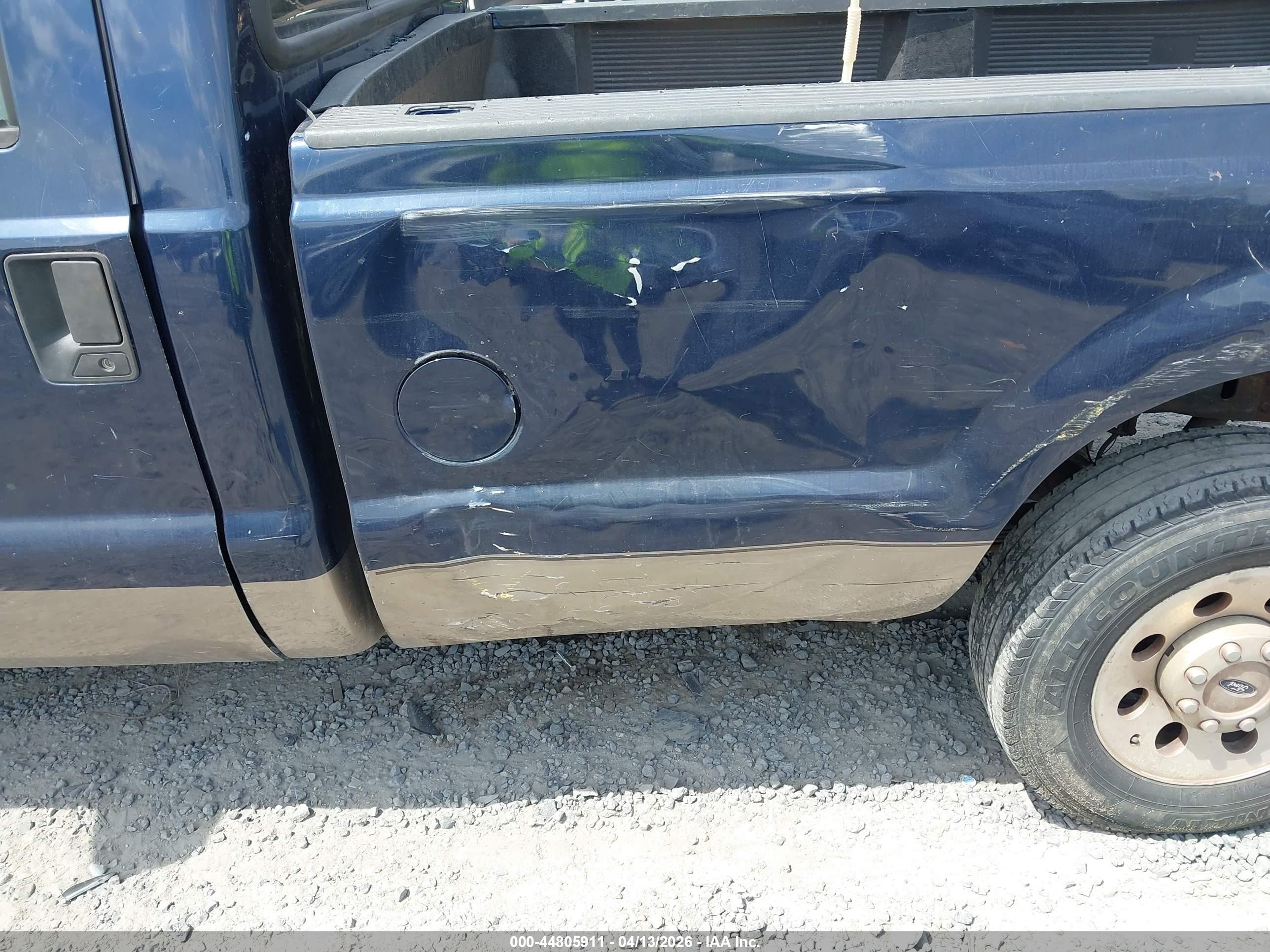 2006 Ford F-250 Xl/xlt Blue vin: 1FTNF20586ED39452