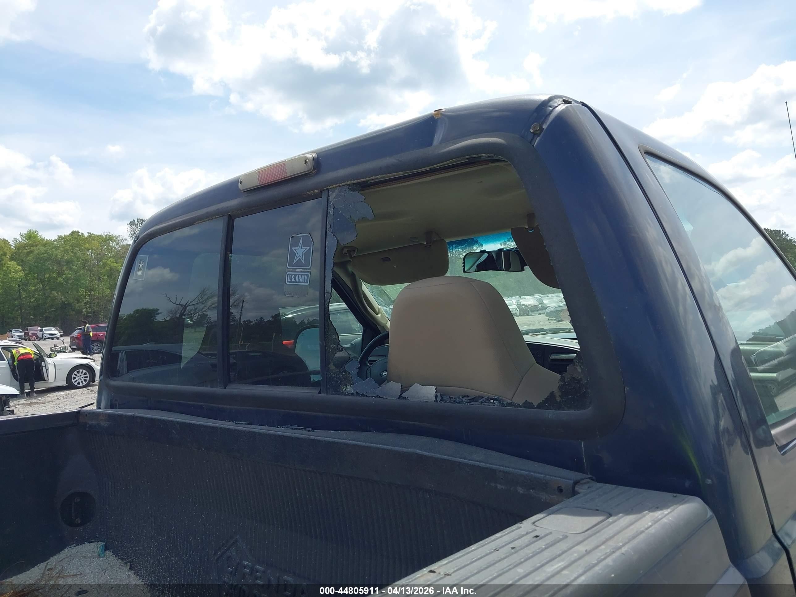 2006 Ford F-250 Xl/xlt Blue vin: 1FTNF20586ED39452