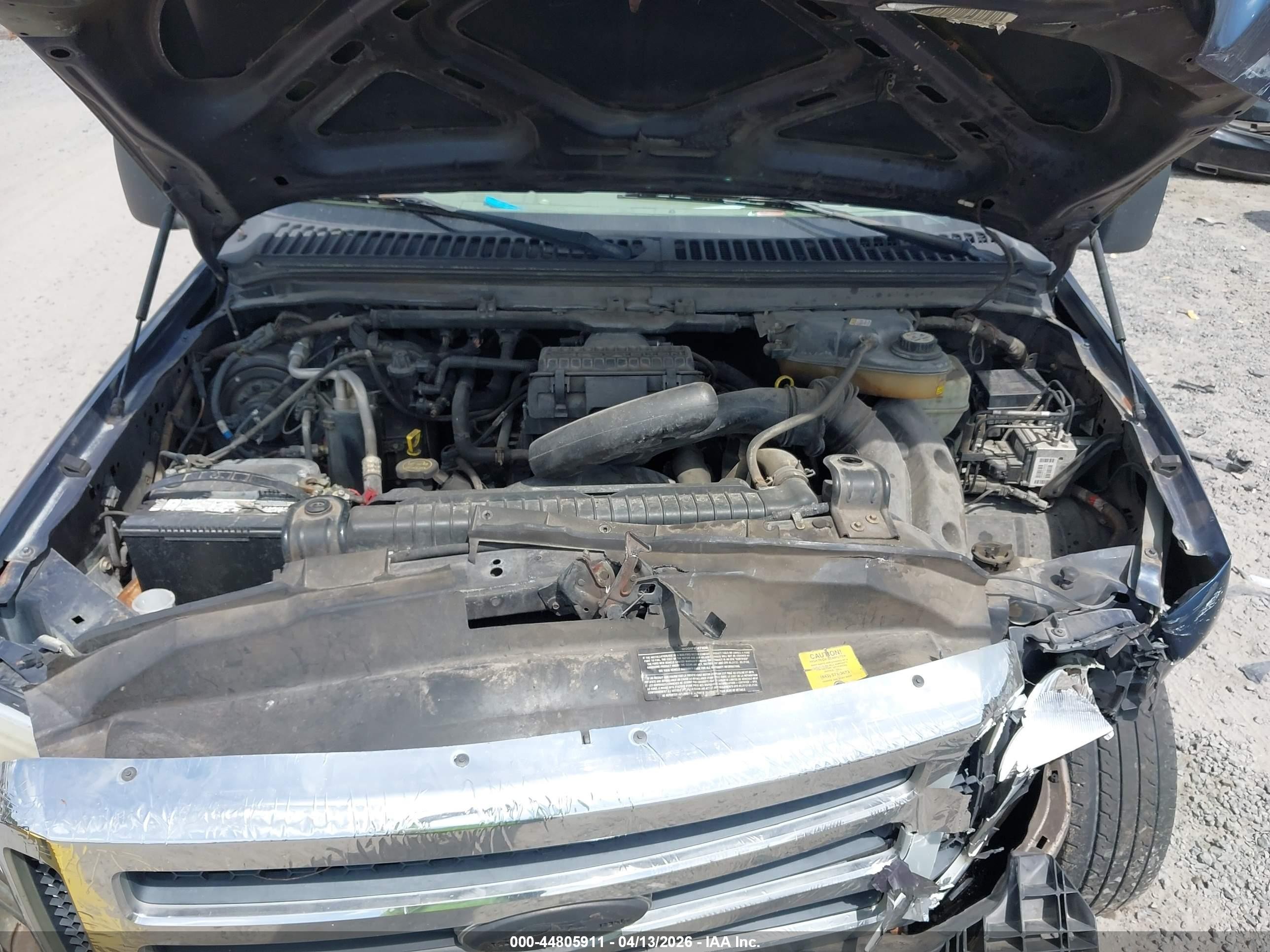 2006 Ford F-250 Xl/xlt Blue vin: 1FTNF20586ED39452