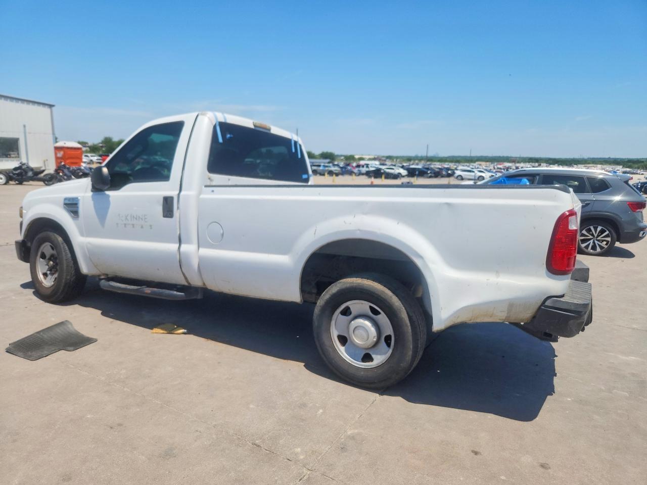 2008 Ford F250 Super Duty White vin: 1FTNF20588EA15209