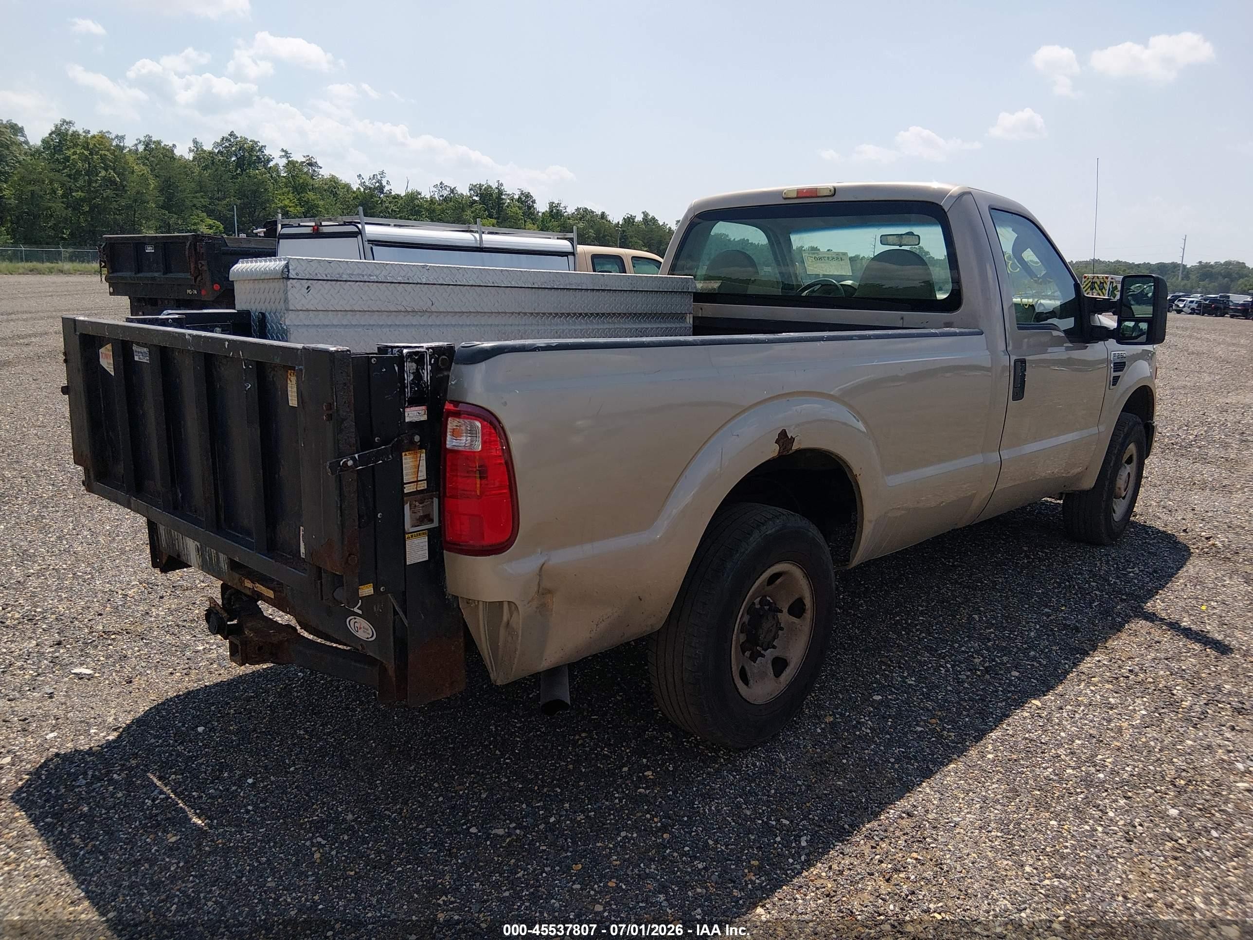 2008 Ford Super Duty F-250 Srw Xl/xlt Tan vin: 1FTNF20598EE22083