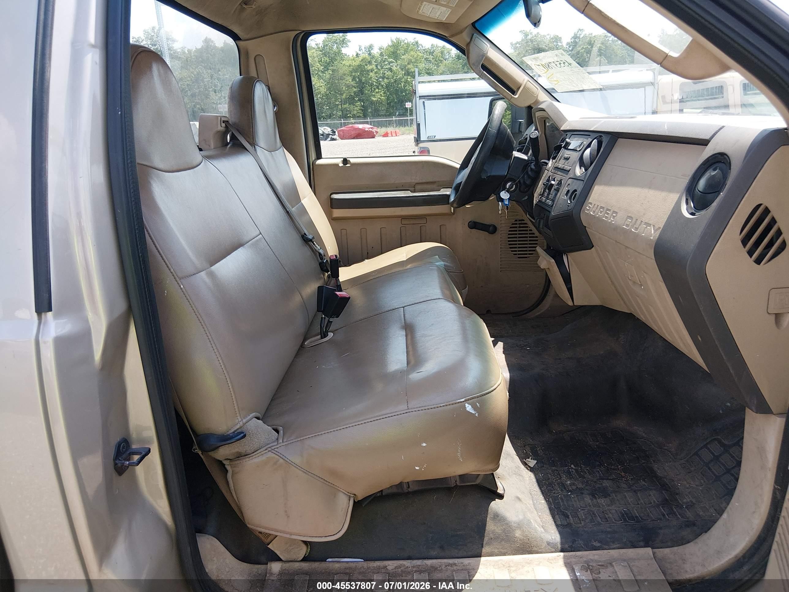 2008 Ford Super Duty F-250 Srw Xl/xlt Tan vin: 1FTNF20598EE22083