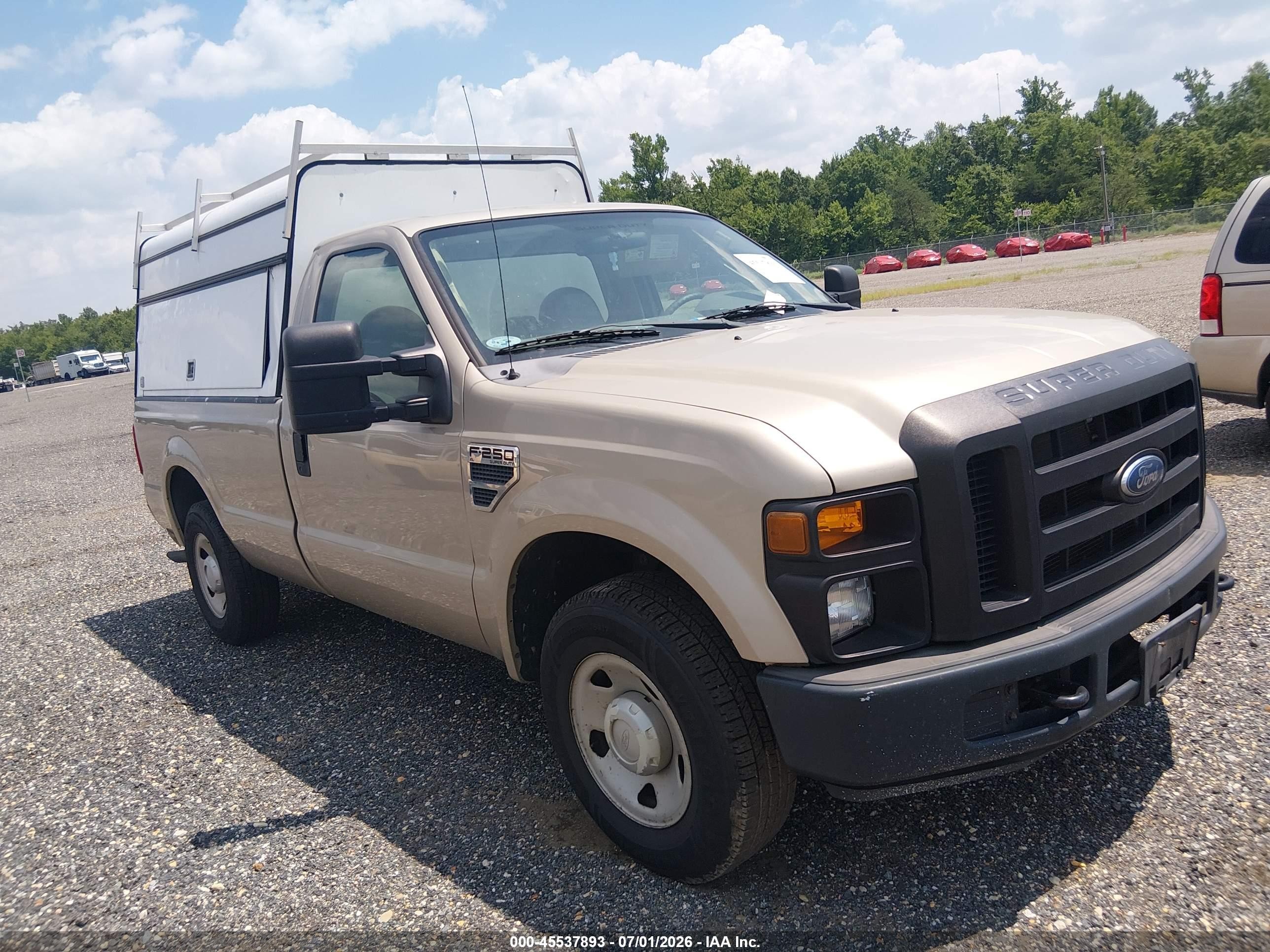 2009 Ford Super Duty F-250 Srw Xl/xlt Tan vin: 1FTNF20599EB08533