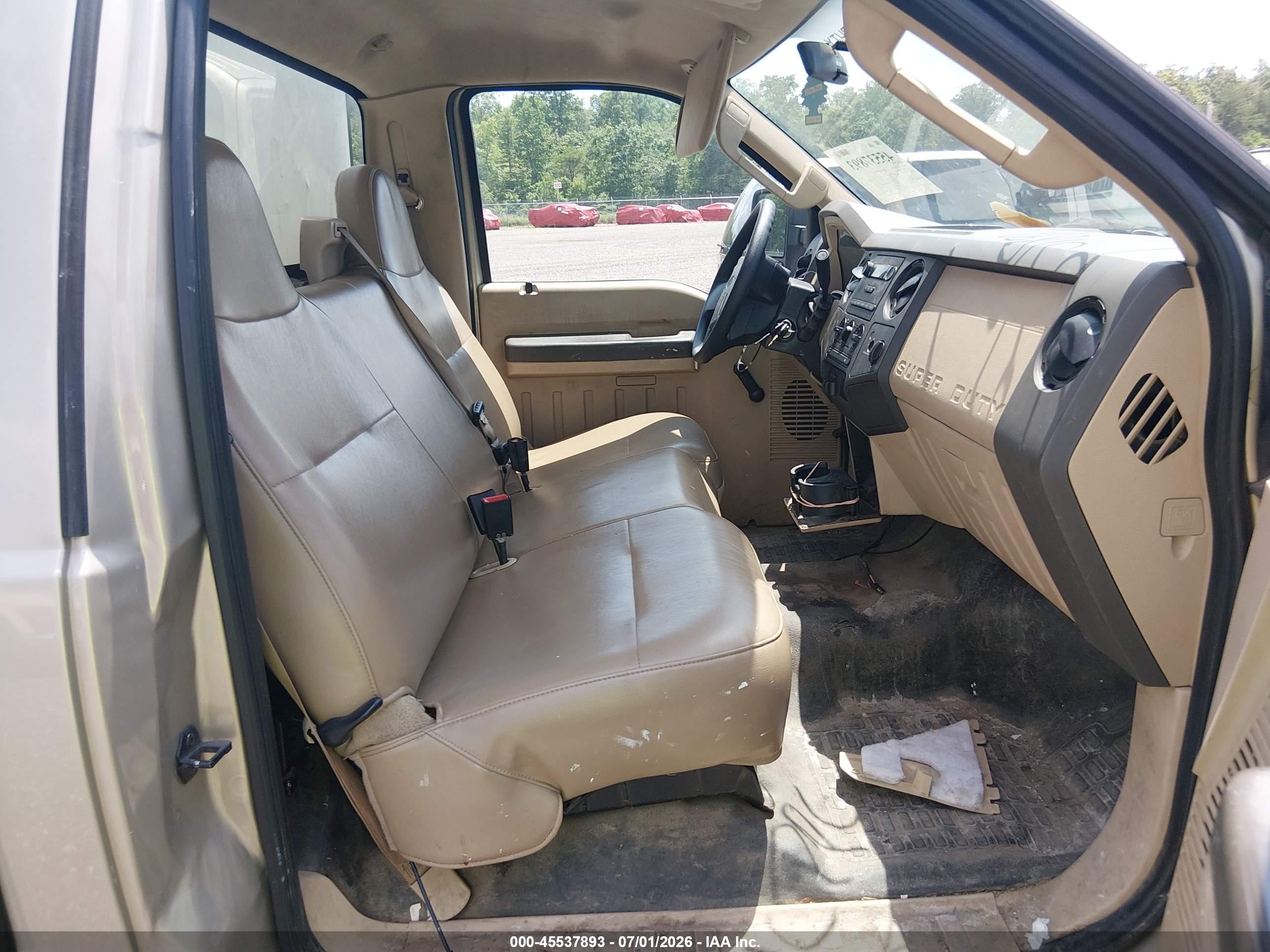 2009 Ford Super Duty F-250 Srw Xl/xlt Tan vin: 1FTNF20599EB08533