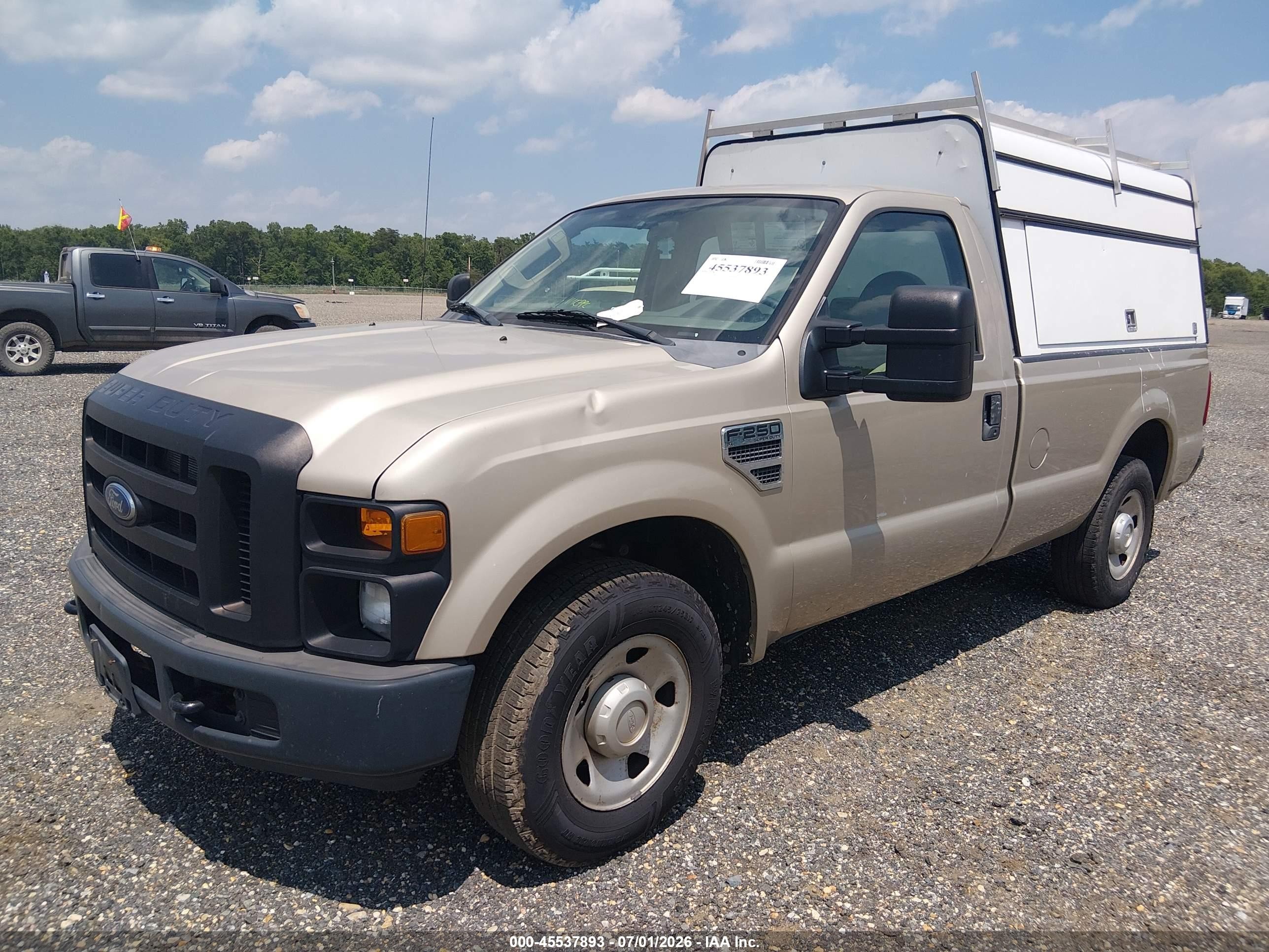 2009 Ford Super Duty F-250 Srw Xl/xlt Tan vin: 1FTNF20599EB08533