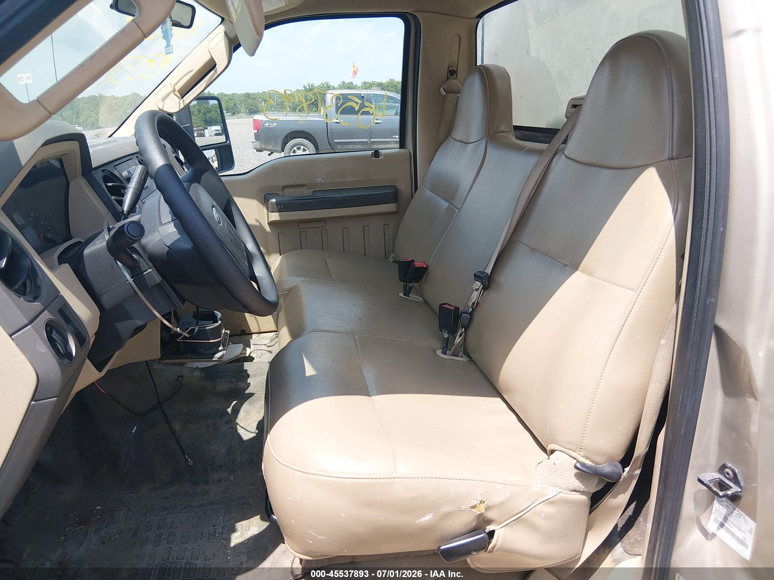 2009 Ford Super Duty F-250 Srw Xl/xlt Tan vin: 1FTNF20599EB08533