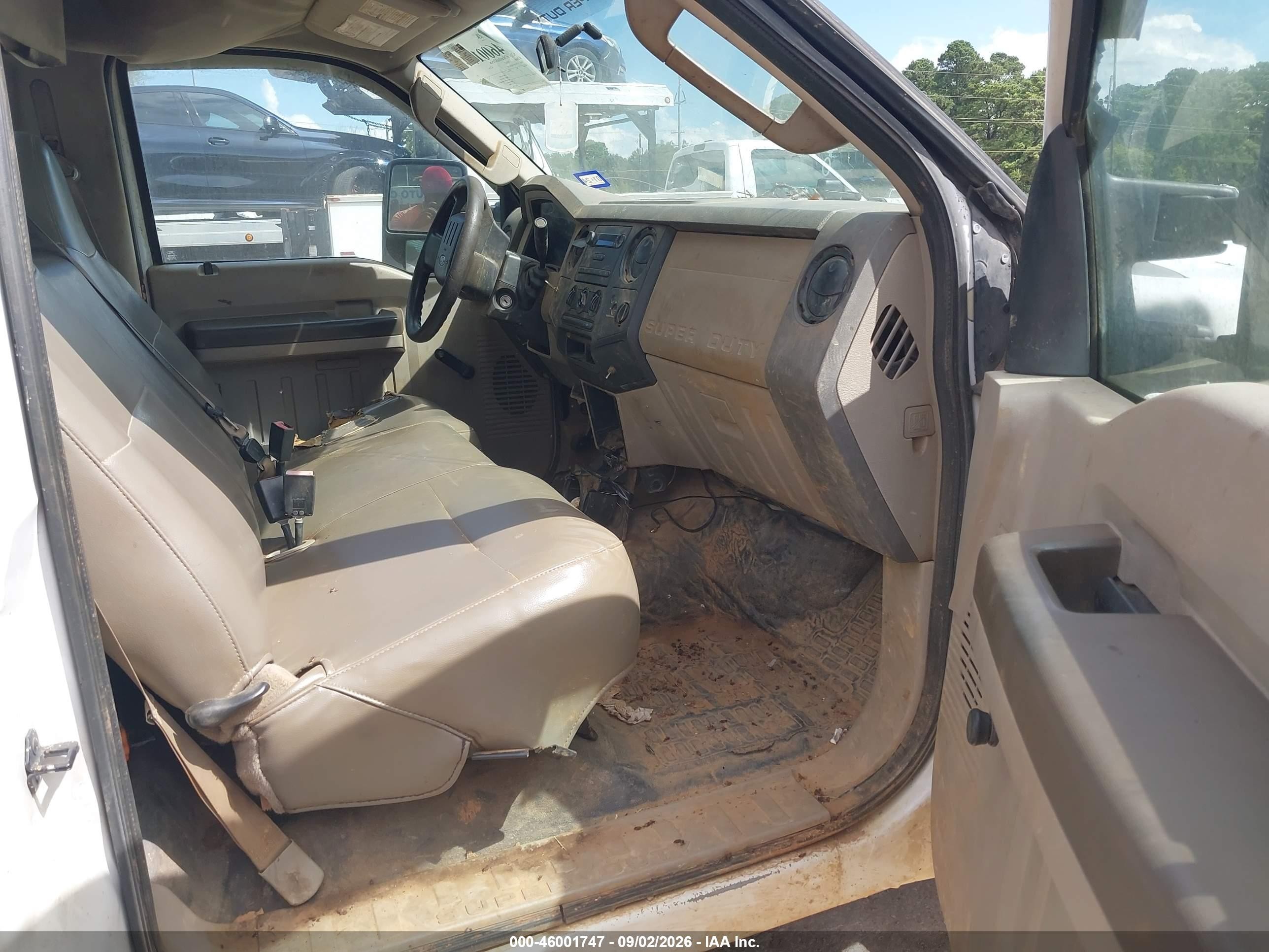 2008 Ford F-250 Xl/xlt White vin: 1FTNF205X8EB49168
