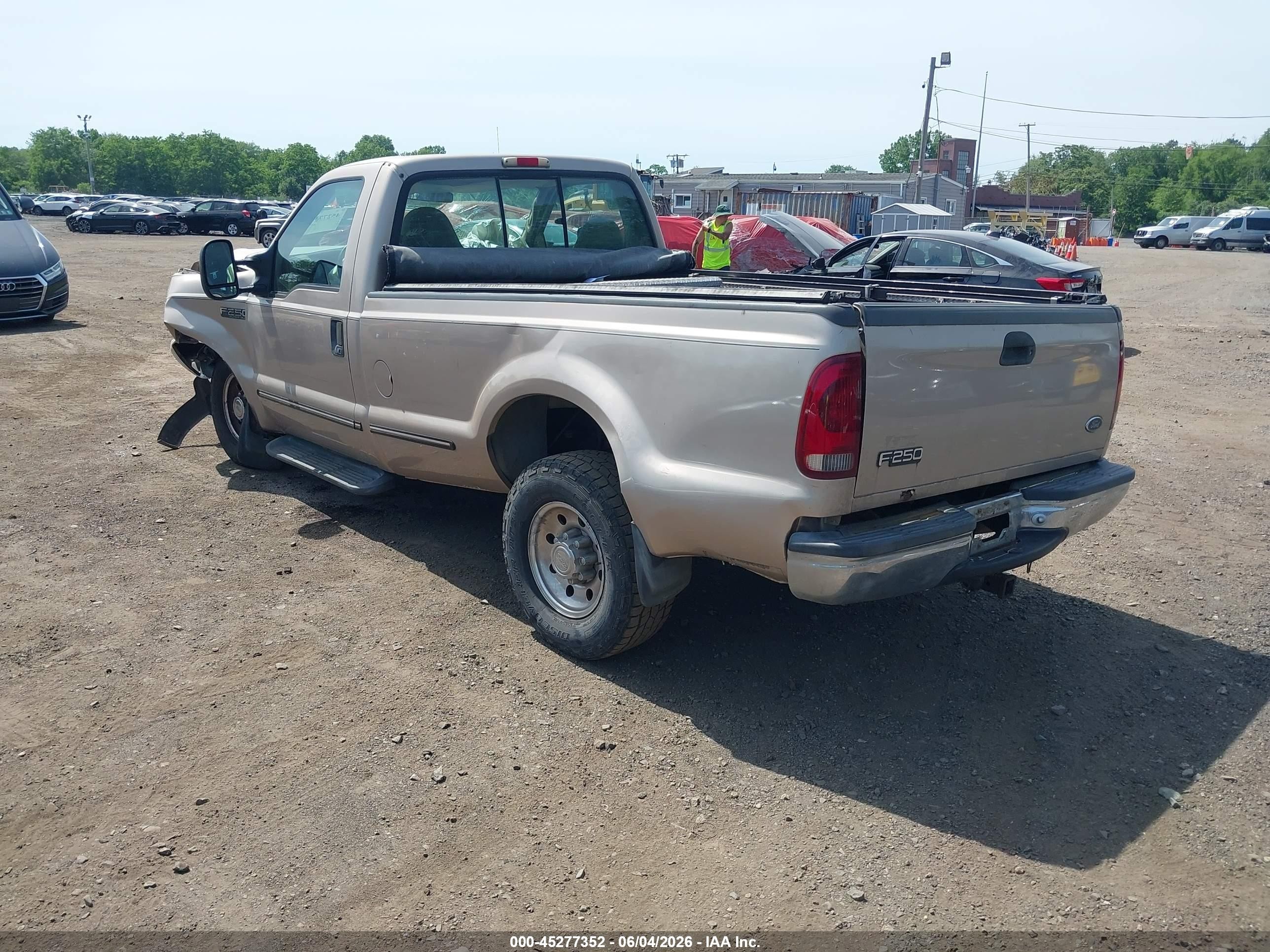 1999 Ford F-250 Lariat/xl/xlt Tan vin: 1FTNF20F6XEB38482