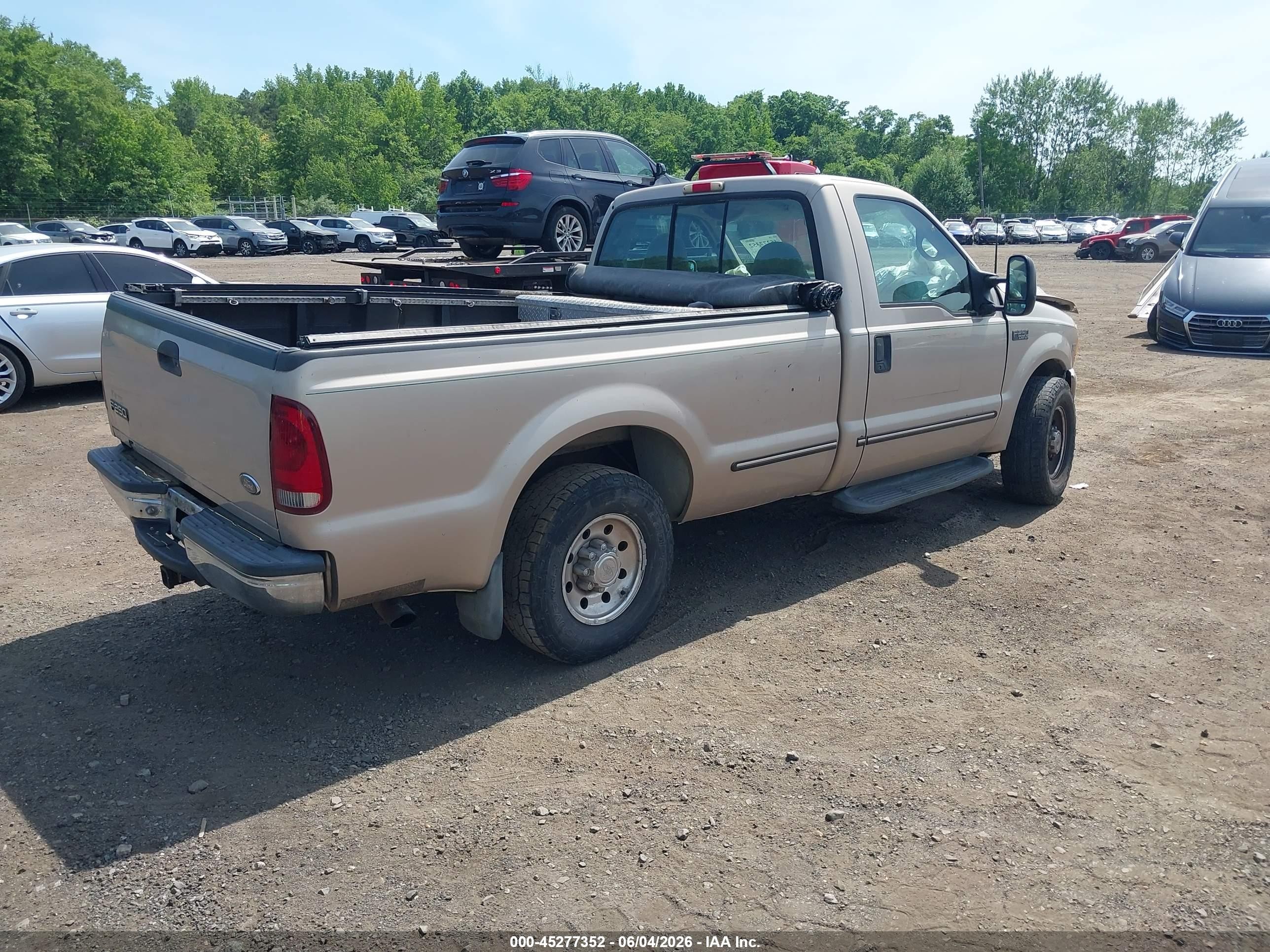 1999 Ford F-250 Lariat/xl/xlt Tan vin: 1FTNF20F6XEB38482