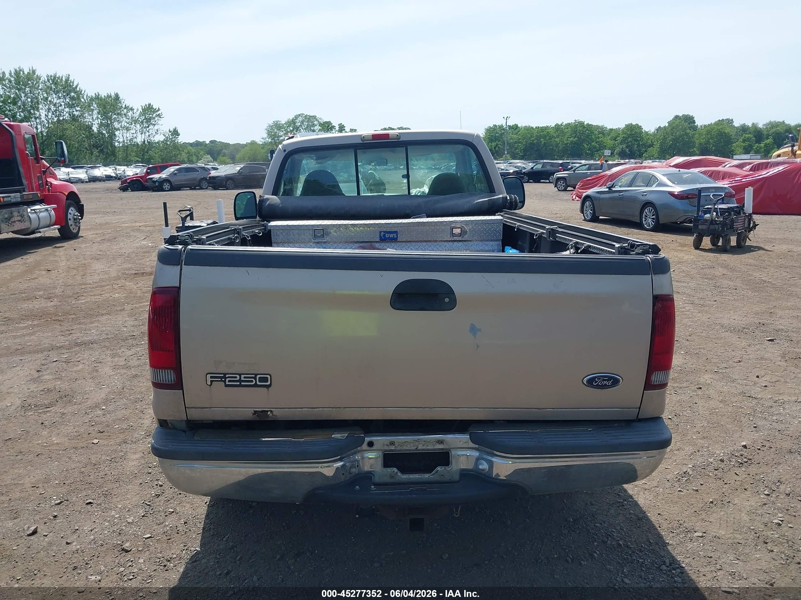 1999 Ford F-250 Lariat/xl/xlt Tan vin: 1FTNF20F6XEB38482