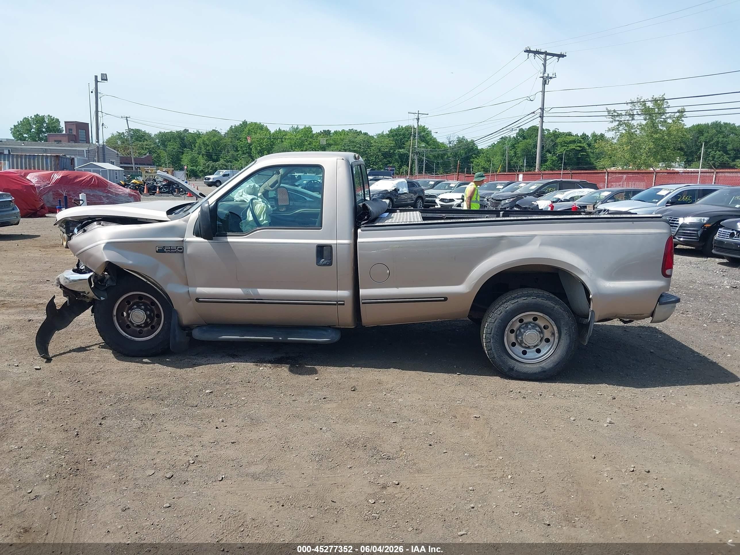 1999 Ford F-250 Lariat/xl/xlt Tan vin: 1FTNF20F6XEB38482