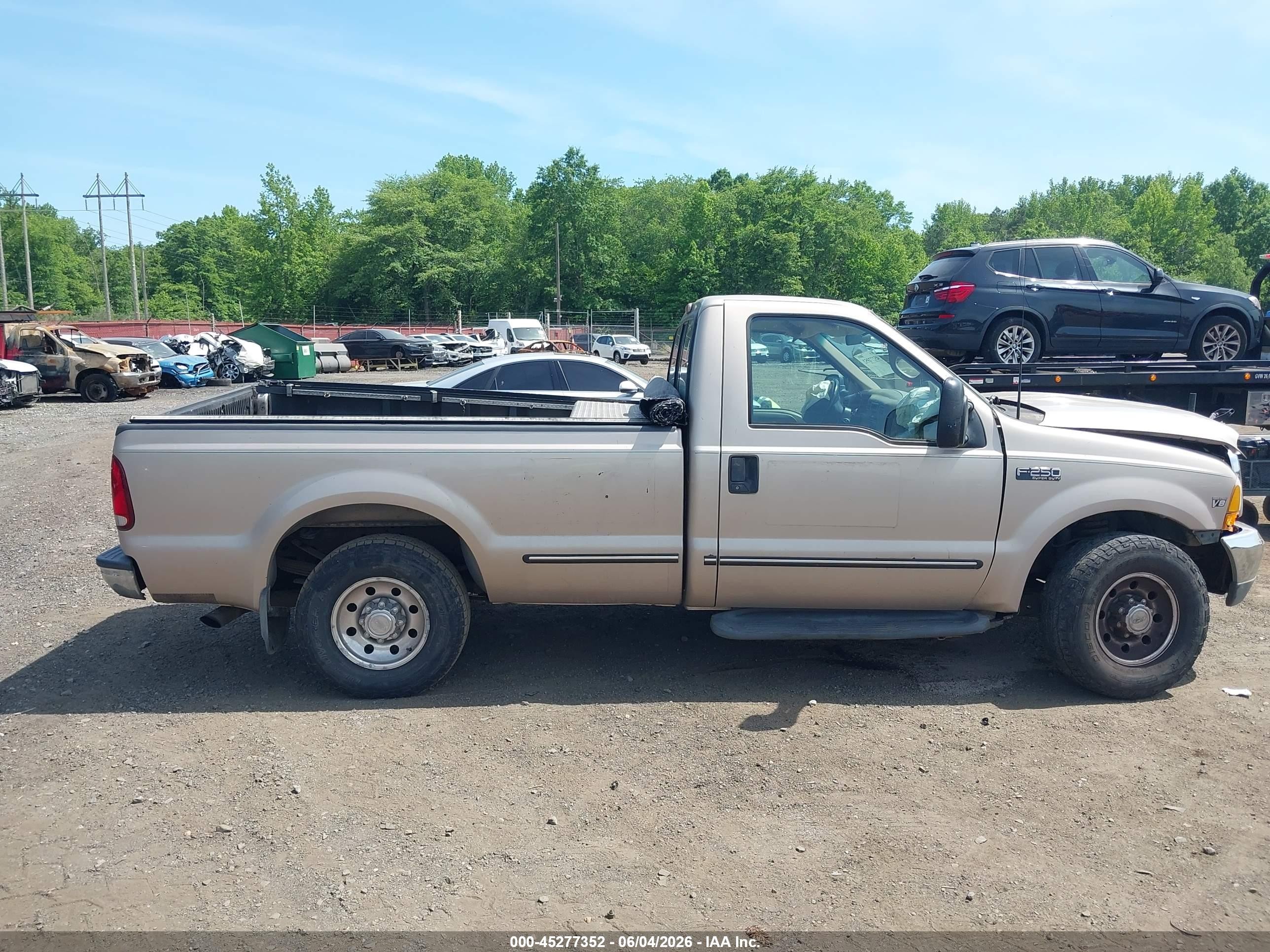 1999 Ford F-250 Lariat/xl/xlt Tan vin: 1FTNF20F6XEB38482