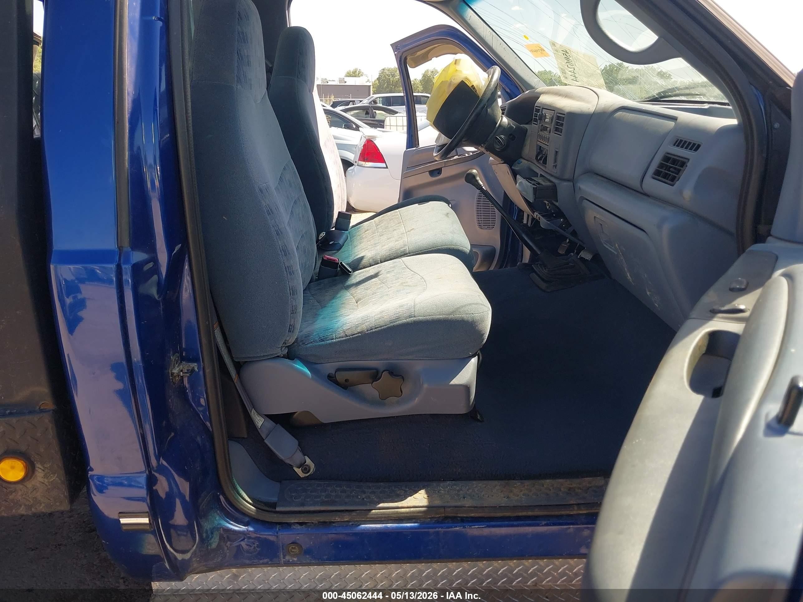 1999 Ford F-250 Lariat/xl/xlt Blue vin: 1FTNF20F7XEA77711