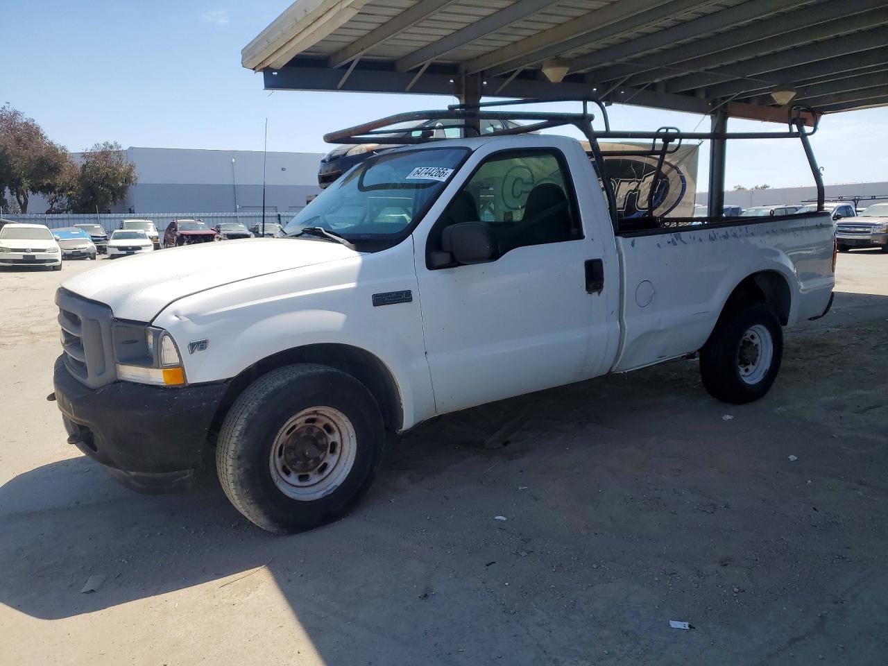 2002 Ford F250 Super Duty White vin: 1FTNF20L02EA17719