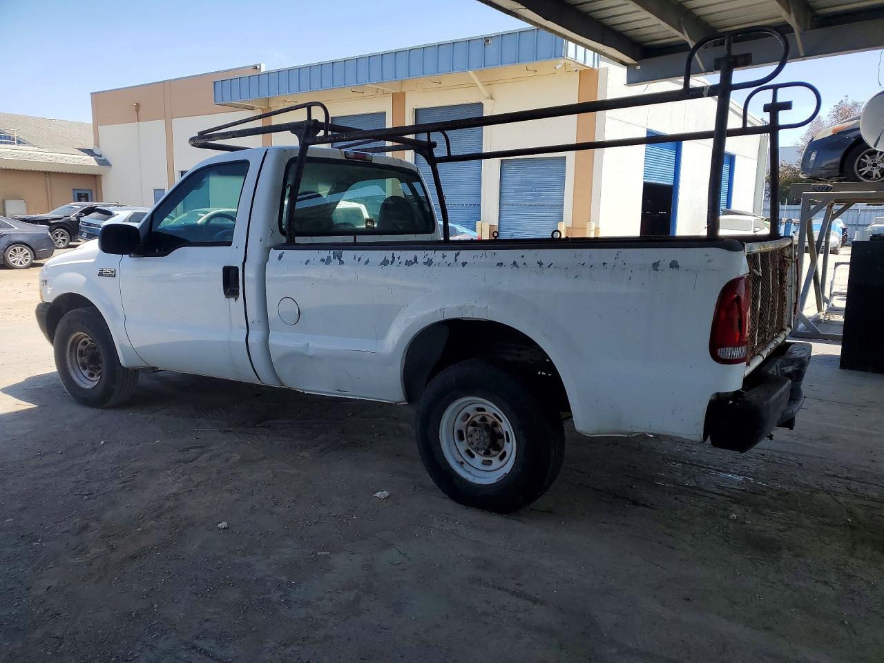 2002 Ford F250 Super Duty White vin: 1FTNF20L02EA17719