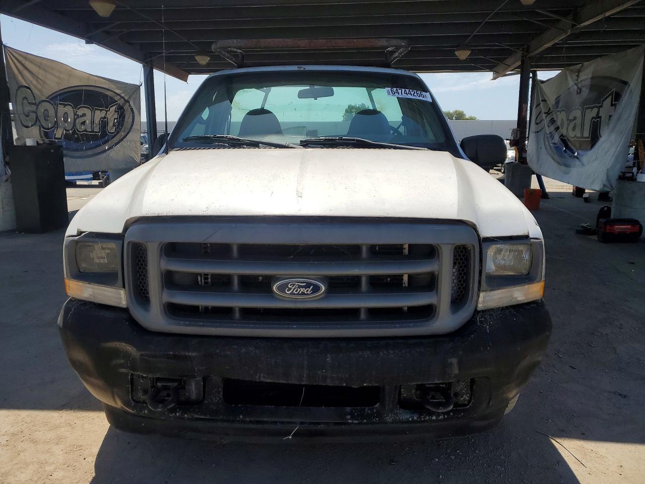 2002 Ford F250 Super Duty White vin: 1FTNF20L02EA17719