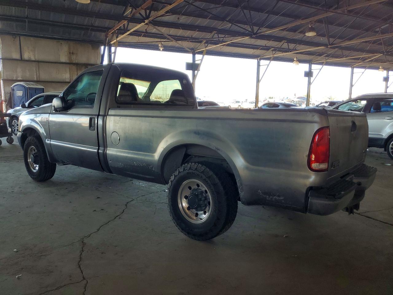 2003 Ford F250 Super Duty Gray vin: 1FTNF20L03EC28985