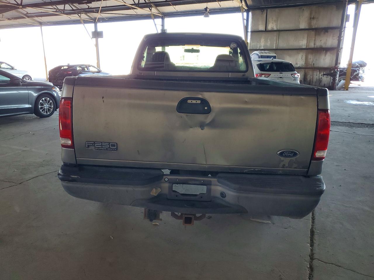 2003 Ford F250 Super Duty Gray vin: 1FTNF20L03EC28985