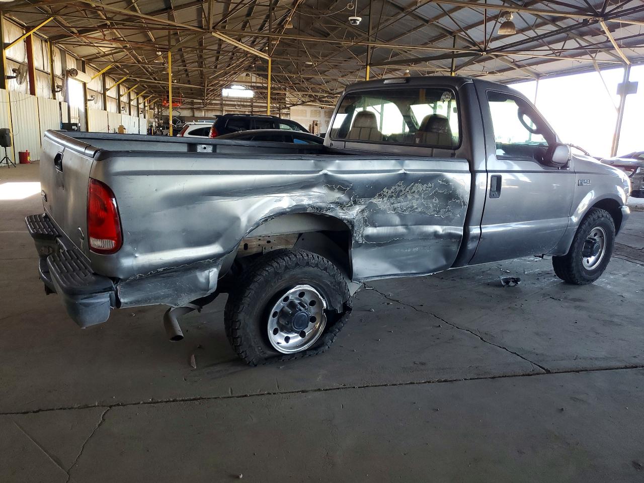 2003 Ford F250 Super Duty Gray vin: 1FTNF20L03EC28985