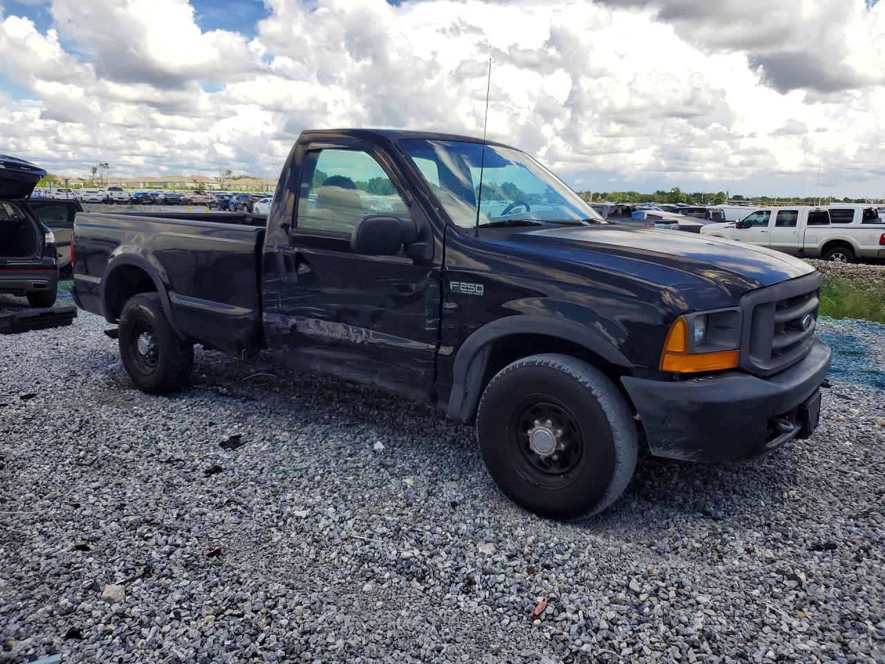 2000 Ford F250 Super Duty Black vin: 1FTNF20L1YEC29411