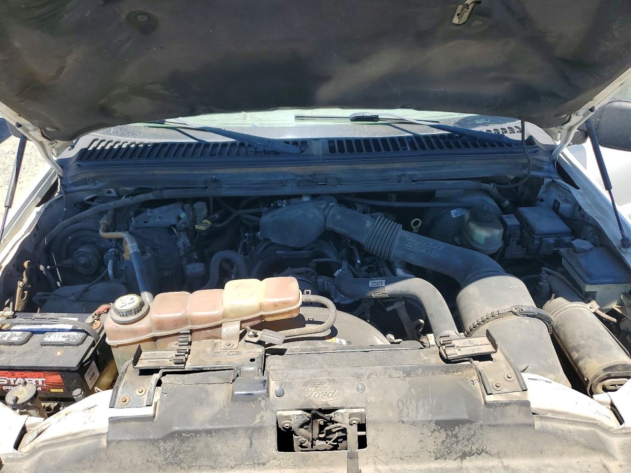 2001 Ford F-250 Super Duty White vin: 1FTNF20L21ED84135