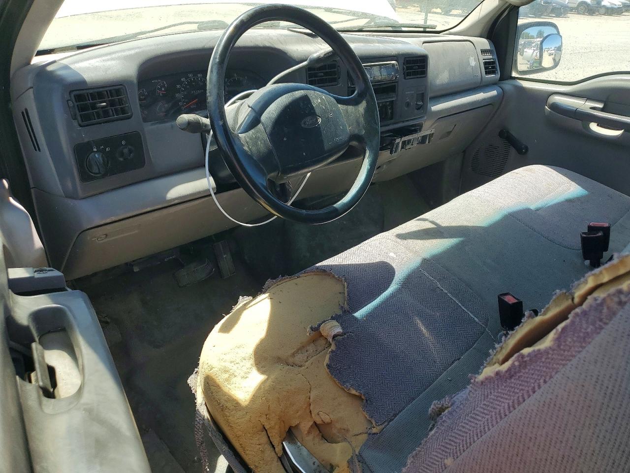 2001 Ford F-250 Super Duty White vin: 1FTNF20L21ED84135