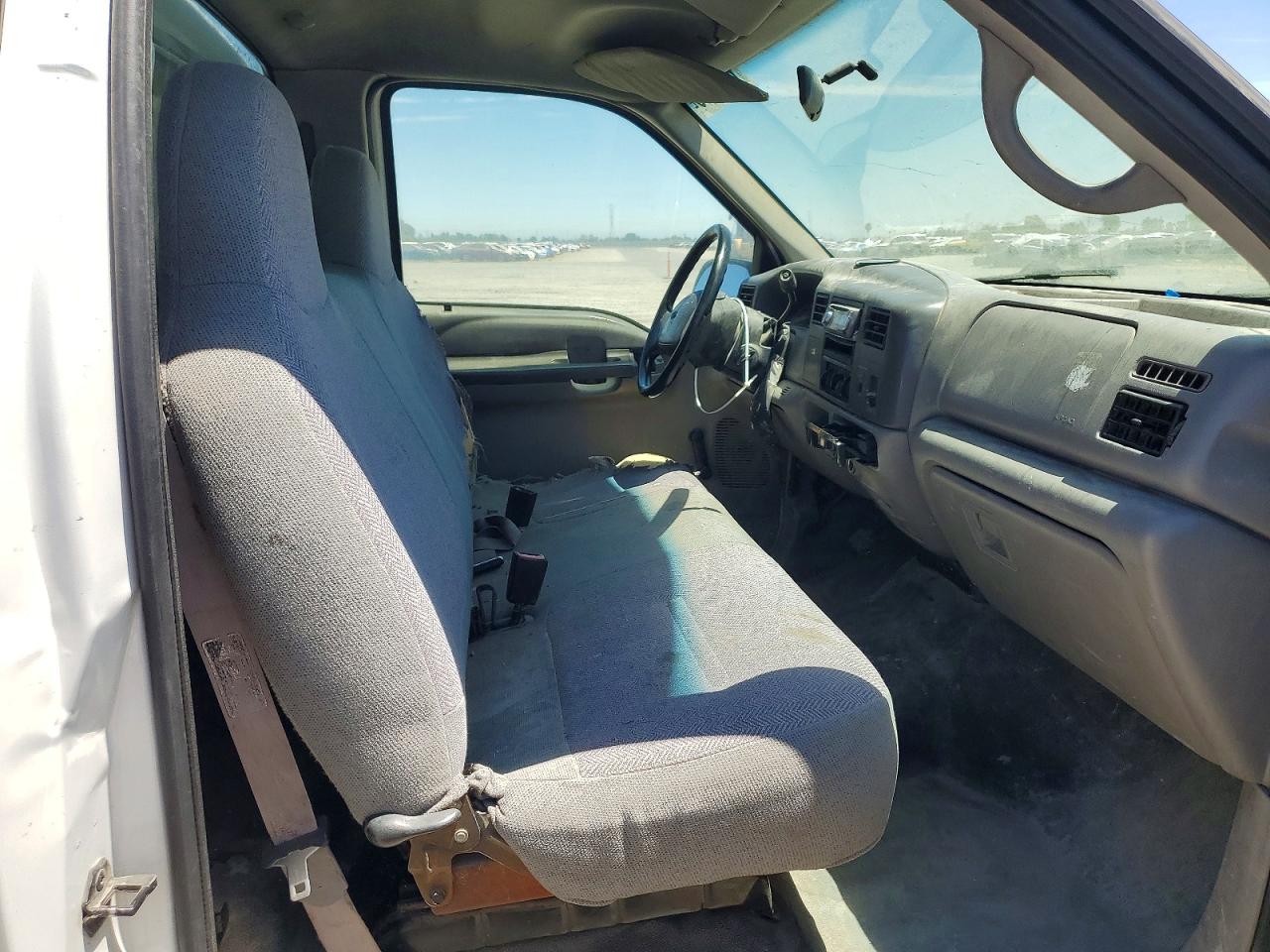 2001 Ford F-250 Super Duty White vin: 1FTNF20L21ED84135
