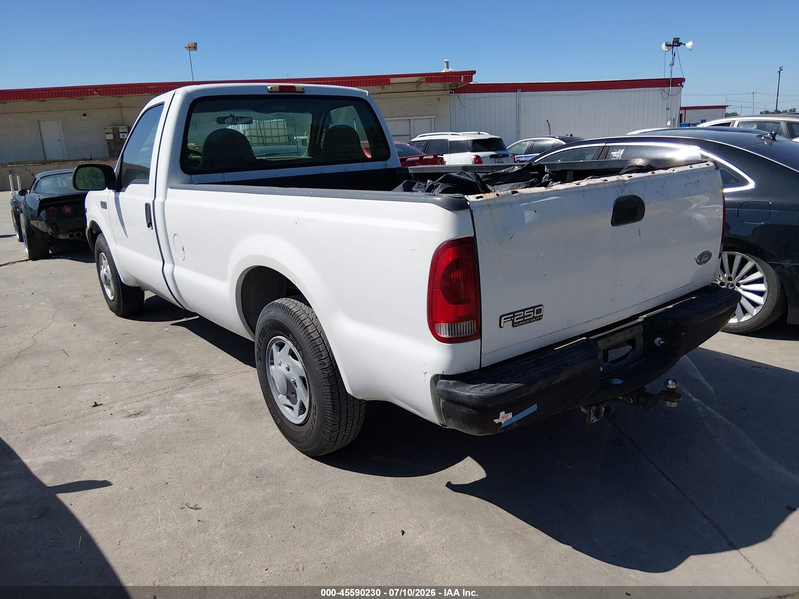 2000 Ford F-250 Lariat/xl/xlt Белый vin: 1FTNF20L2YEB95690