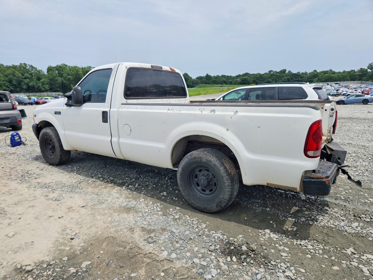 2000 Ford F250 Super Duty Белый vin: 1FTNF20L2YED95470
