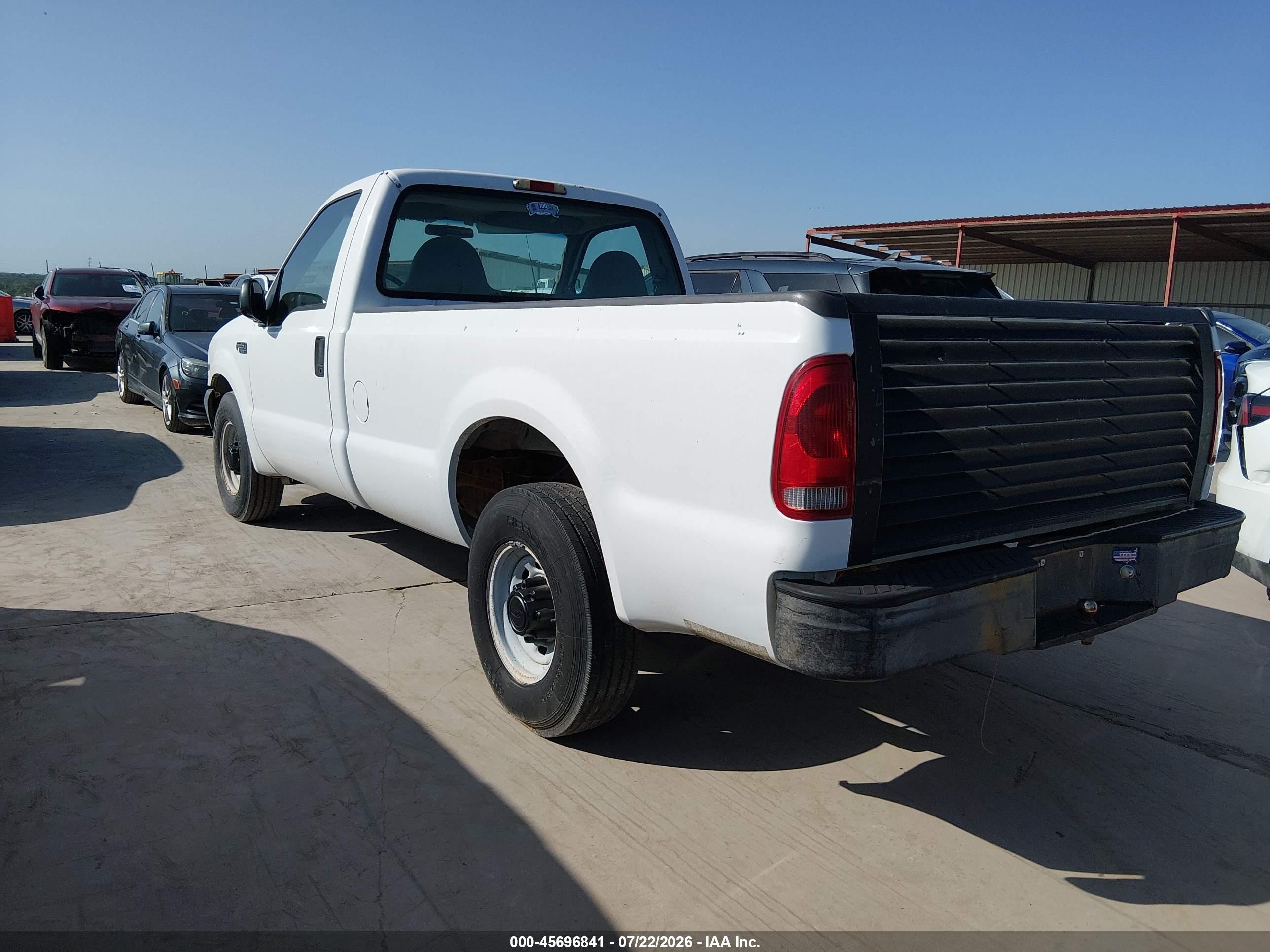 1999 Ford F-250 Lariat/xl/xlt White vin: 1FTNF20L3XEC11166