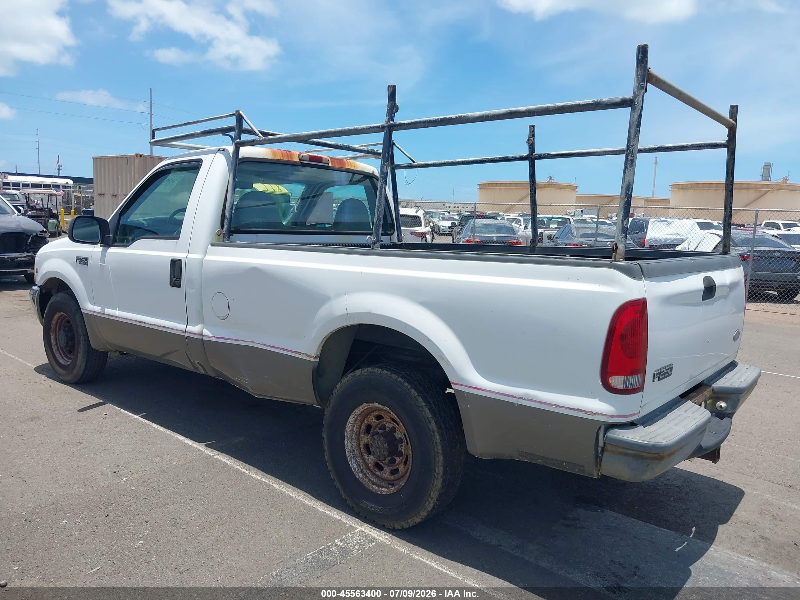 1999 Ford F-250 Lariat/xl/xlt Белый vin: 1FTNF20L4XEA86484
