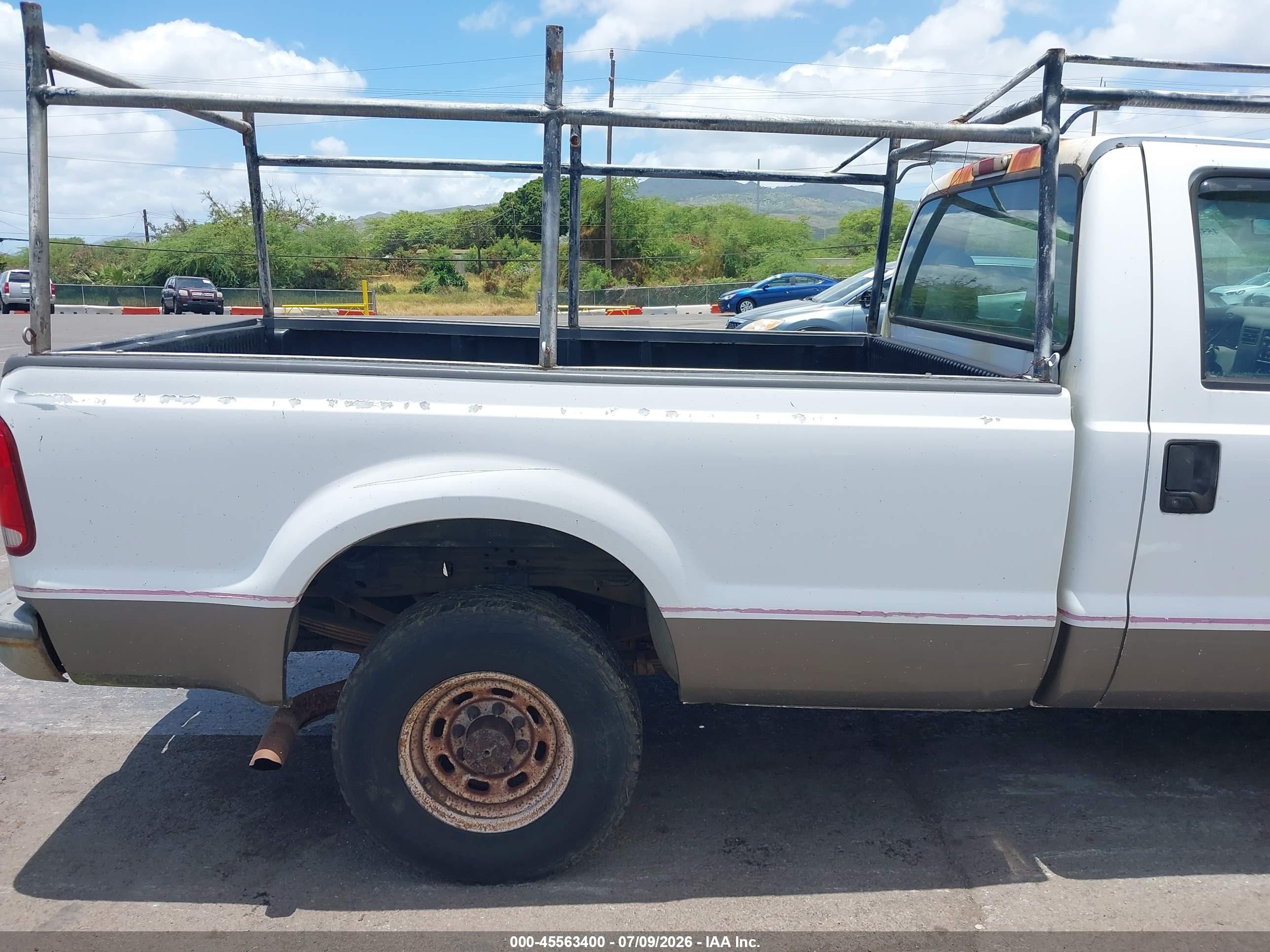 1999 Ford F-250 Lariat/xl/xlt Белый vin: 1FTNF20L4XEA86484