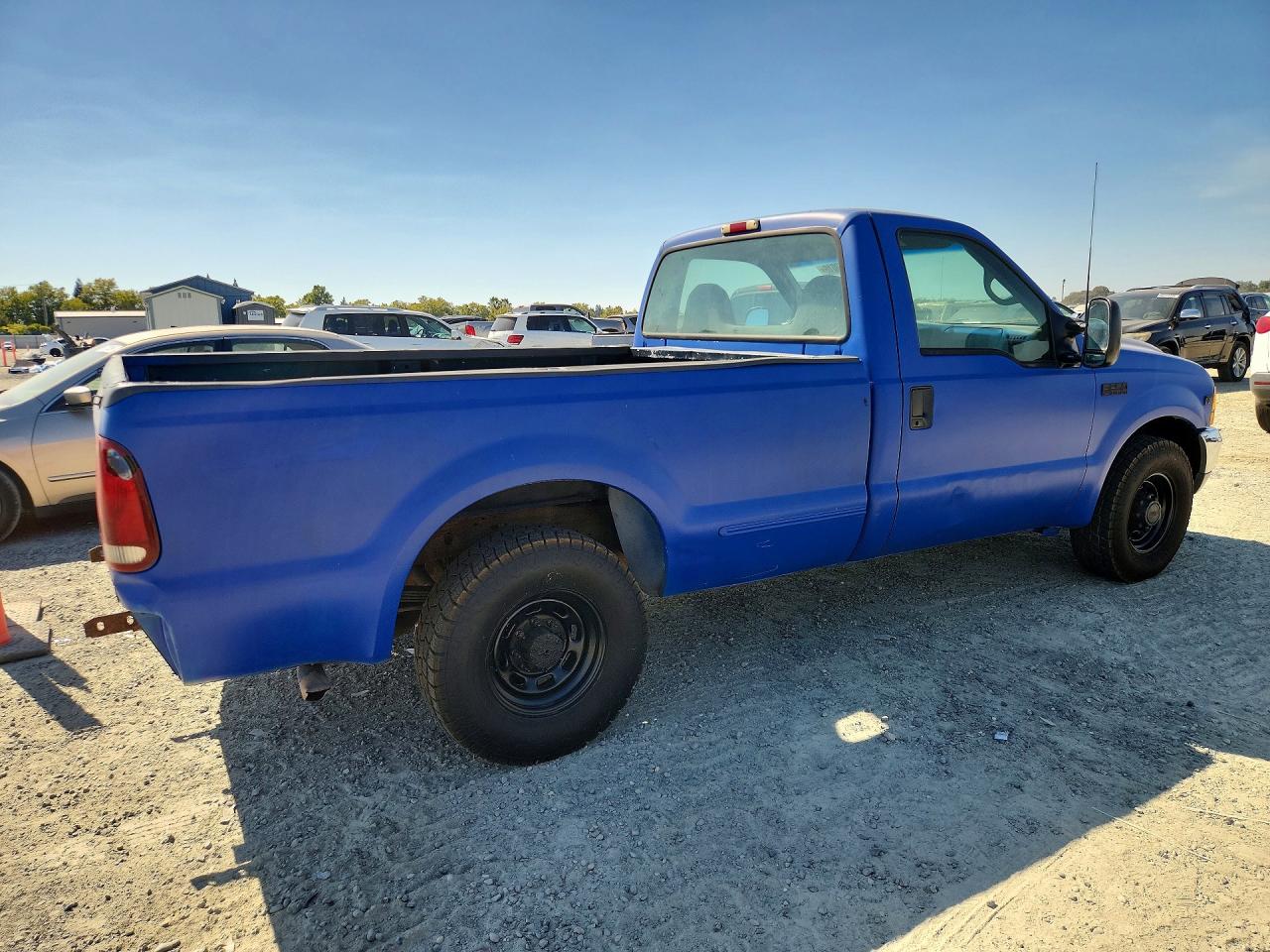 2000 Ford F250 Super Duty Синий vin: 1FTNF20L4YED15716