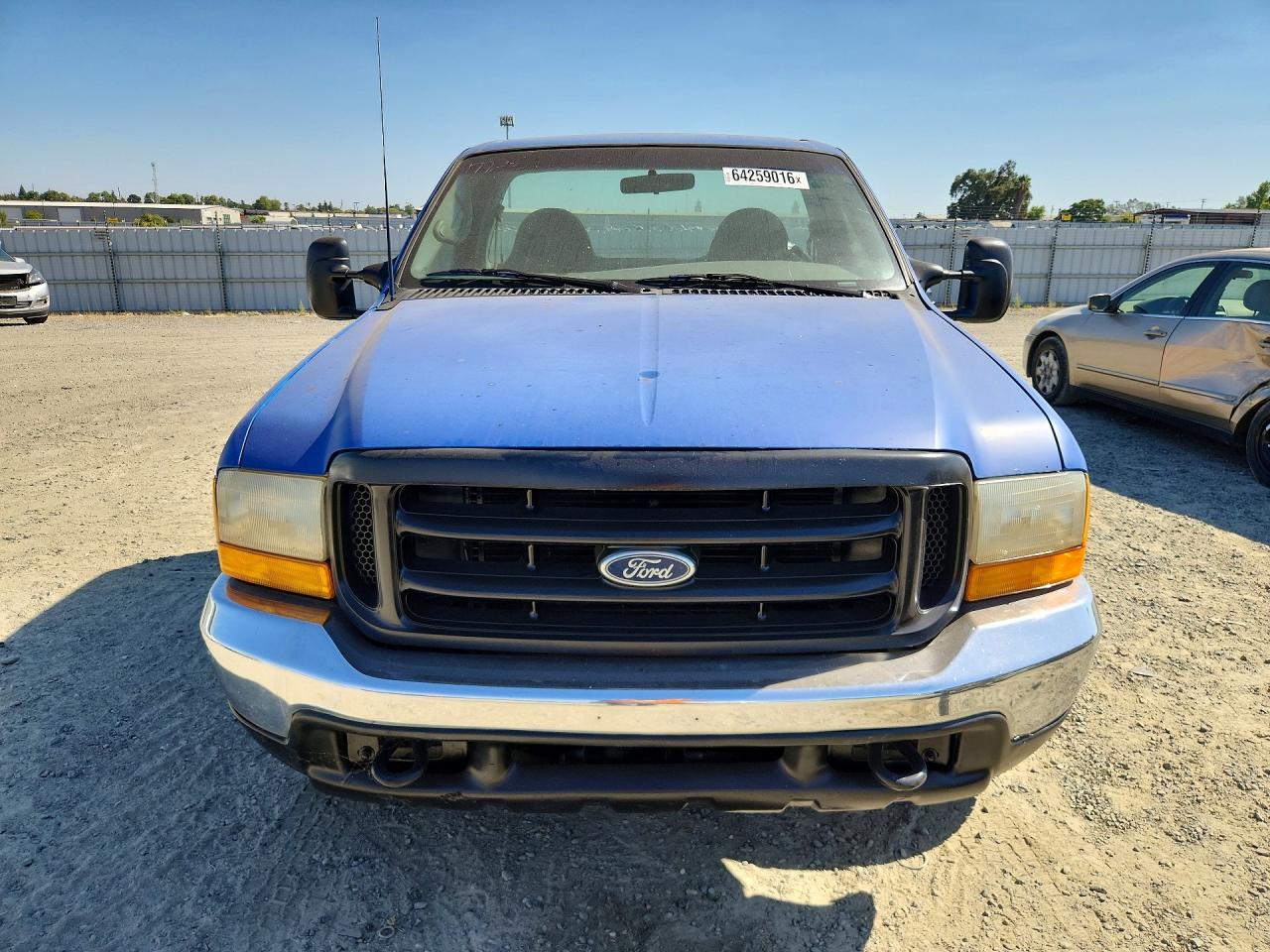 2000 Ford F250 Super Duty Синий vin: 1FTNF20L4YED15716