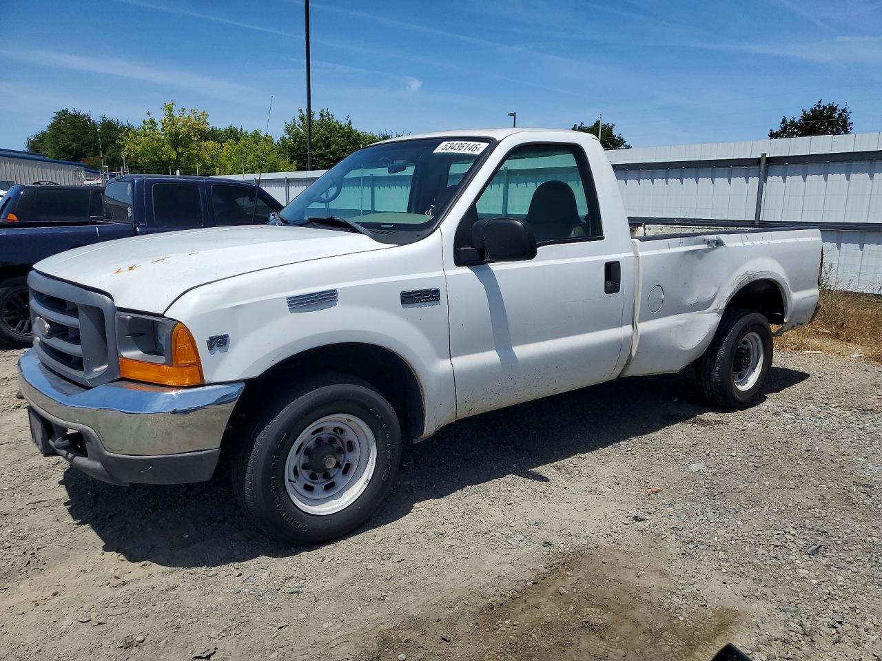2000 Ford F250 Super Duty White vin: 1FTNF20L6YEA26871