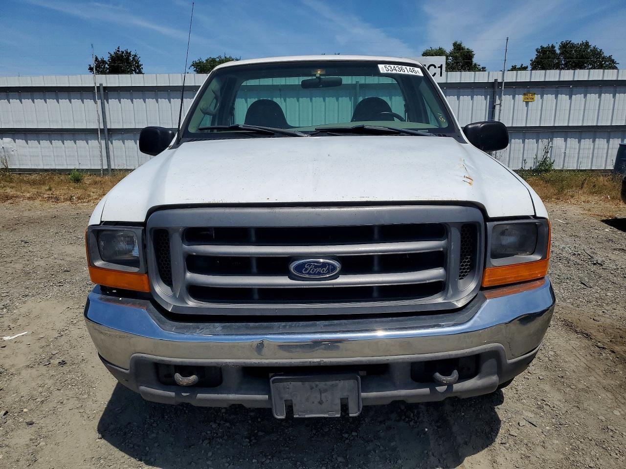 2000 Ford F250 Super Duty White vin: 1FTNF20L6YEA26871