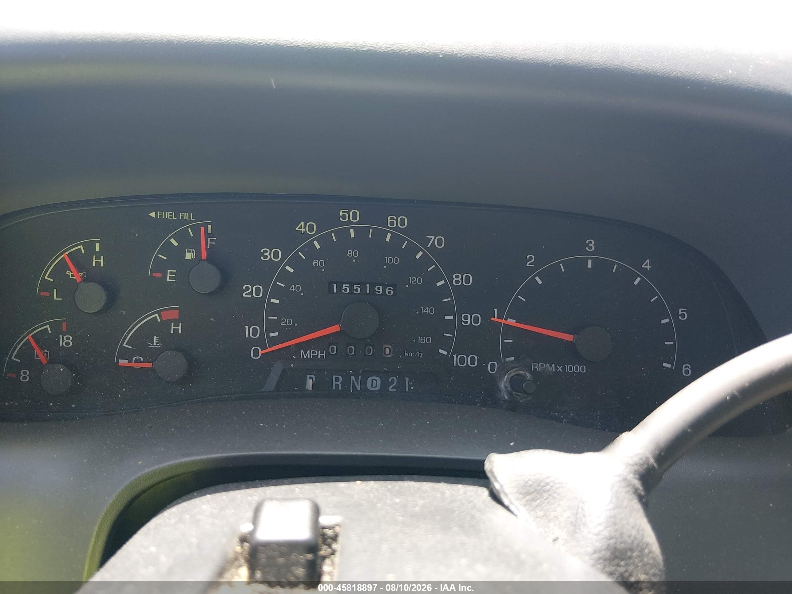 2000 Ford F-250 Lariat/xl/xlt White vin: 1FTNF20L6YED10887
