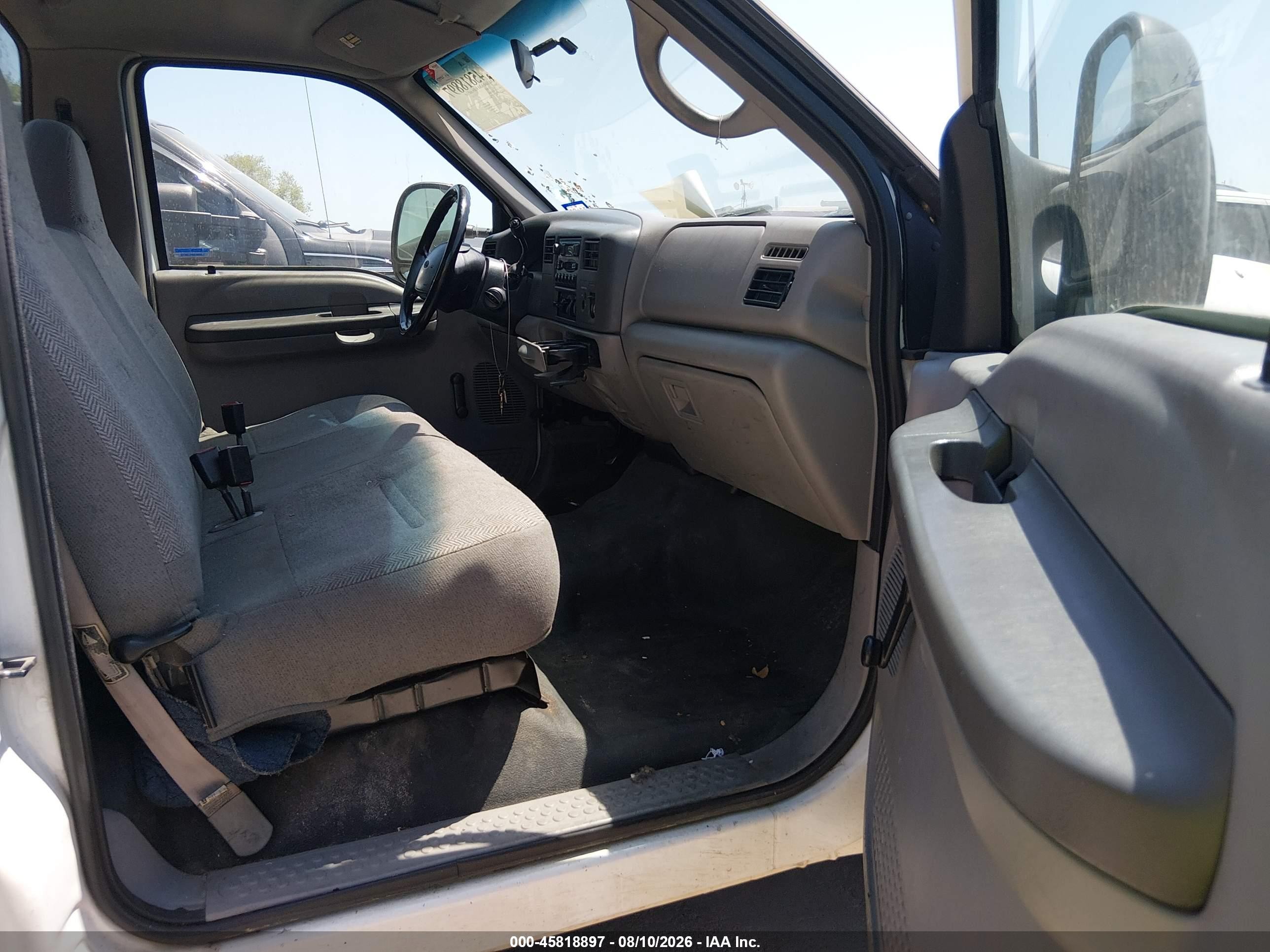 2000 Ford F-250 Lariat/xl/xlt White vin: 1FTNF20L6YED10887