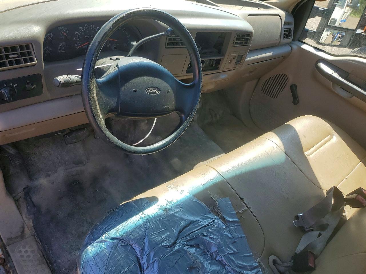2001 Ford F250 Super Duty White vin: 1FTNF20L91EC58998