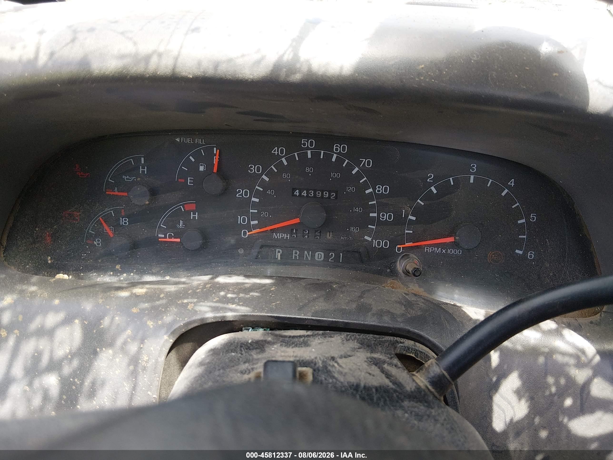 2000 Ford F-250 Lariat/xl/xlt Gray vin: 1FTNF20L9YEA71836