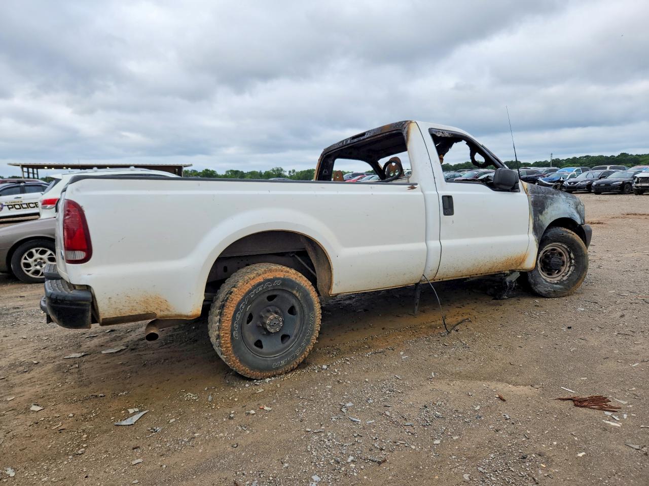 2000 Ford F250 Super Duty White vin: 1FTNF20L9YED41597