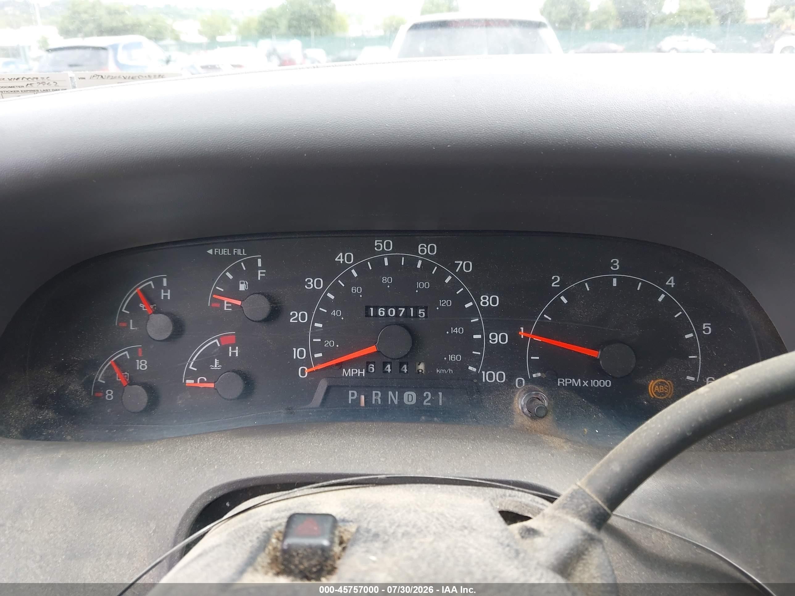 2001 Ford F-250   Blue vin: 1FTNF20LX1ED08226