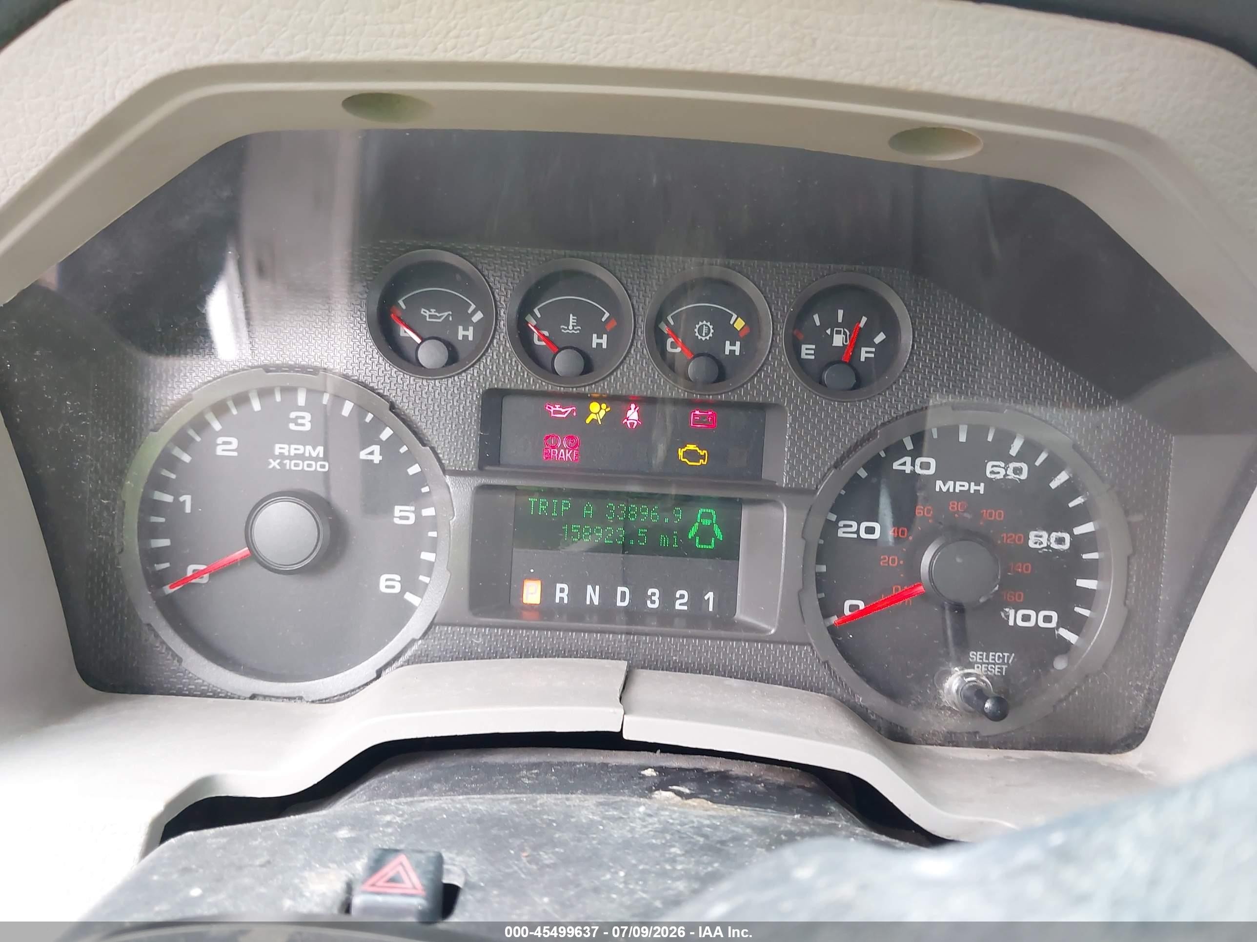 2009 Ford Super Duty F-250 Srw Xl/xlt White vin: 1FTNF21509EB24599