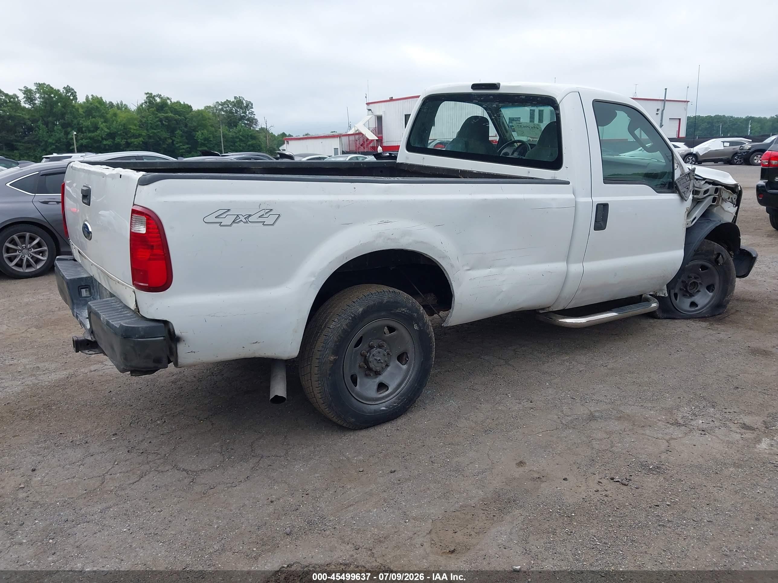 2009 Ford Super Duty F-250 Srw Xl/xlt White vin: 1FTNF21509EB24599